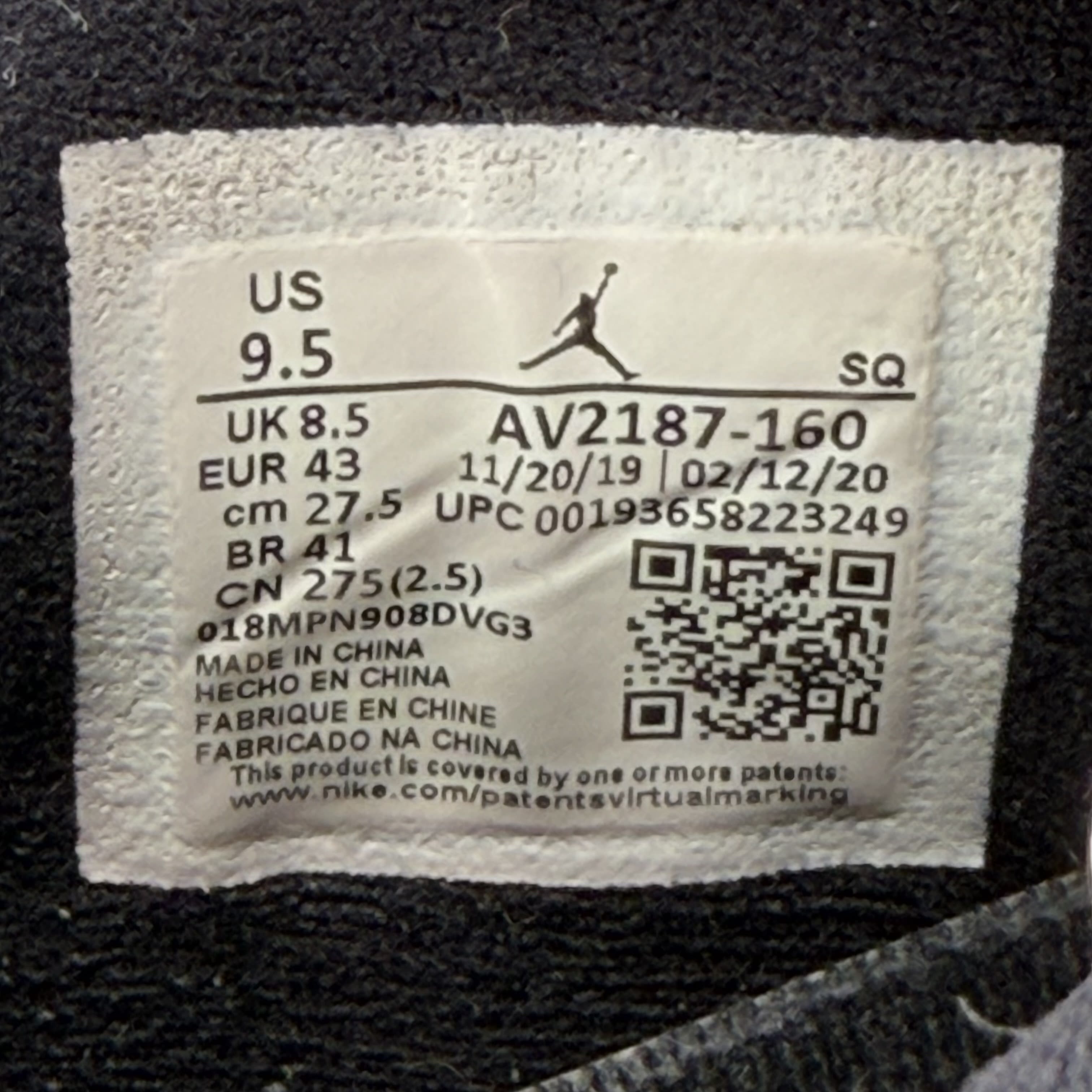 819637 Air Jordan 11 Retro Low 'Concord-Bred'