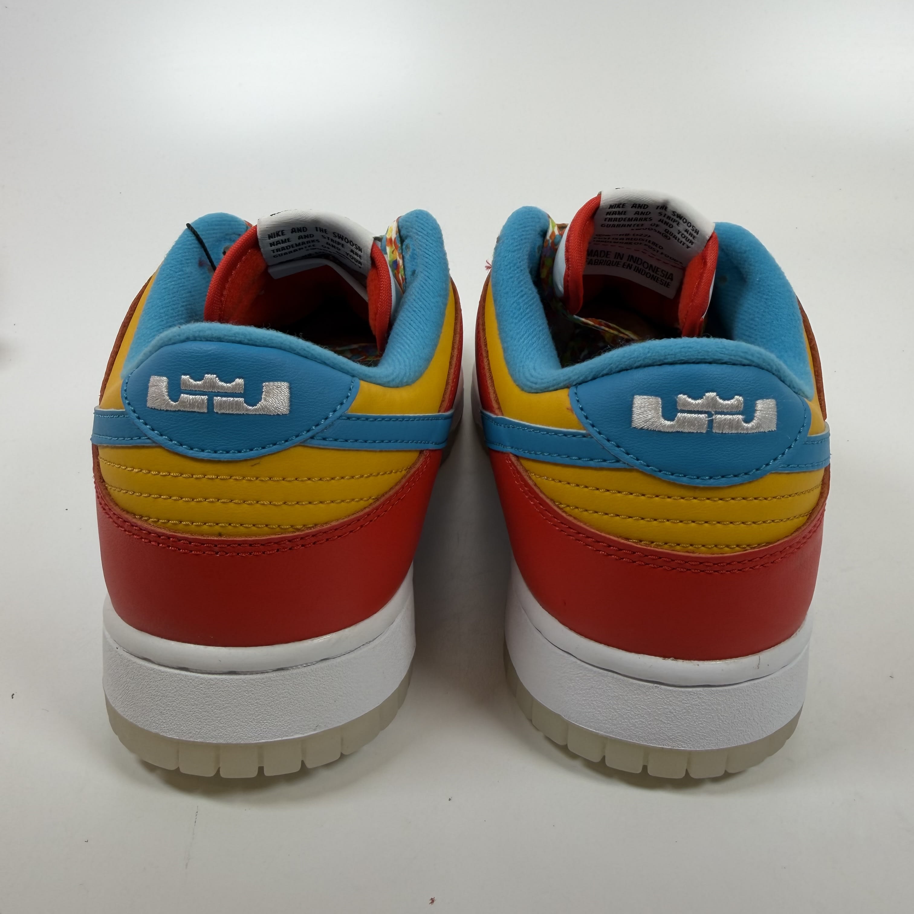 SP7474 Nike Dunk Low QS LeBron James Fruity Pebbles