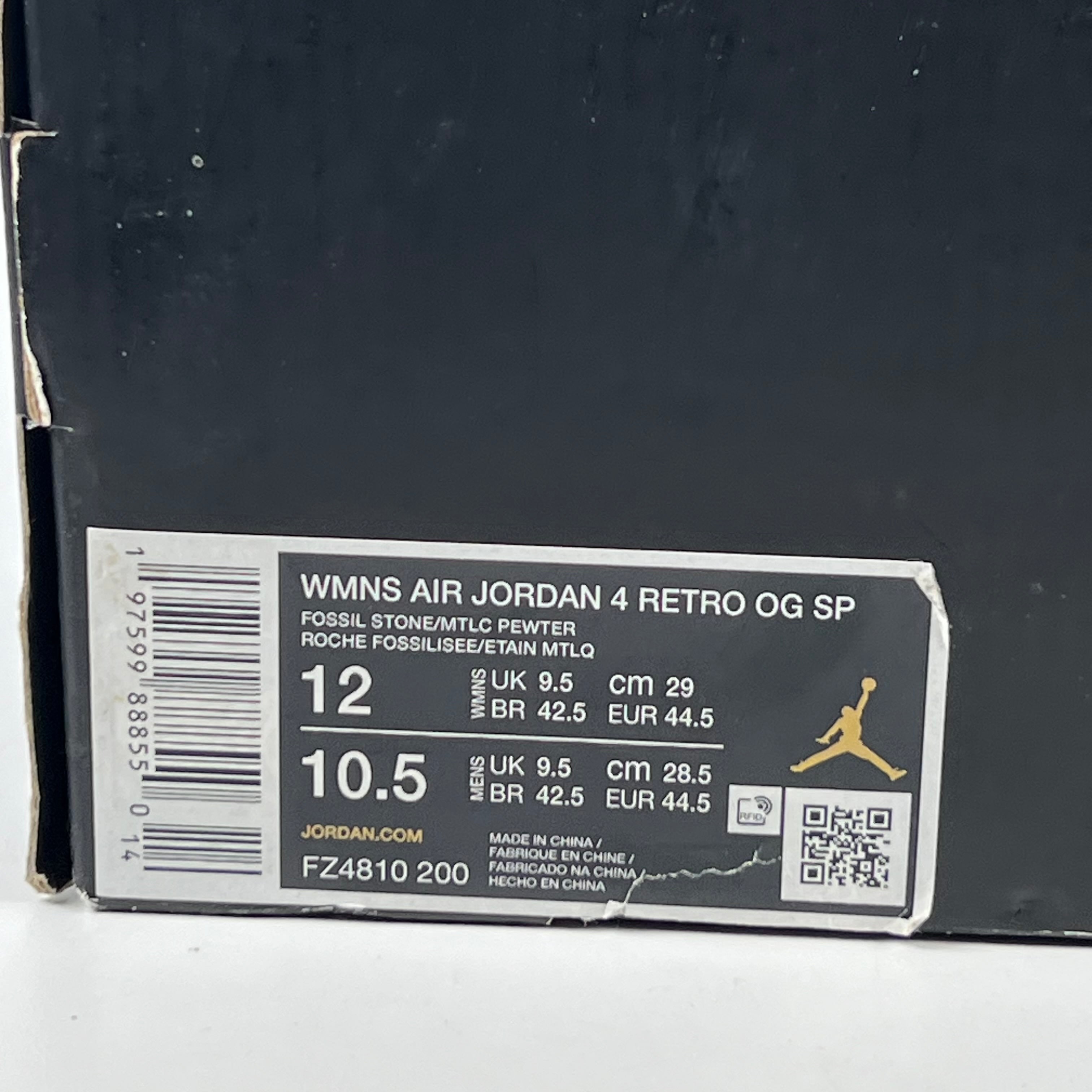 SP3710 Jordan 4 Retro OG SP A Ma Maniére While You Were Sleeping (Women's)