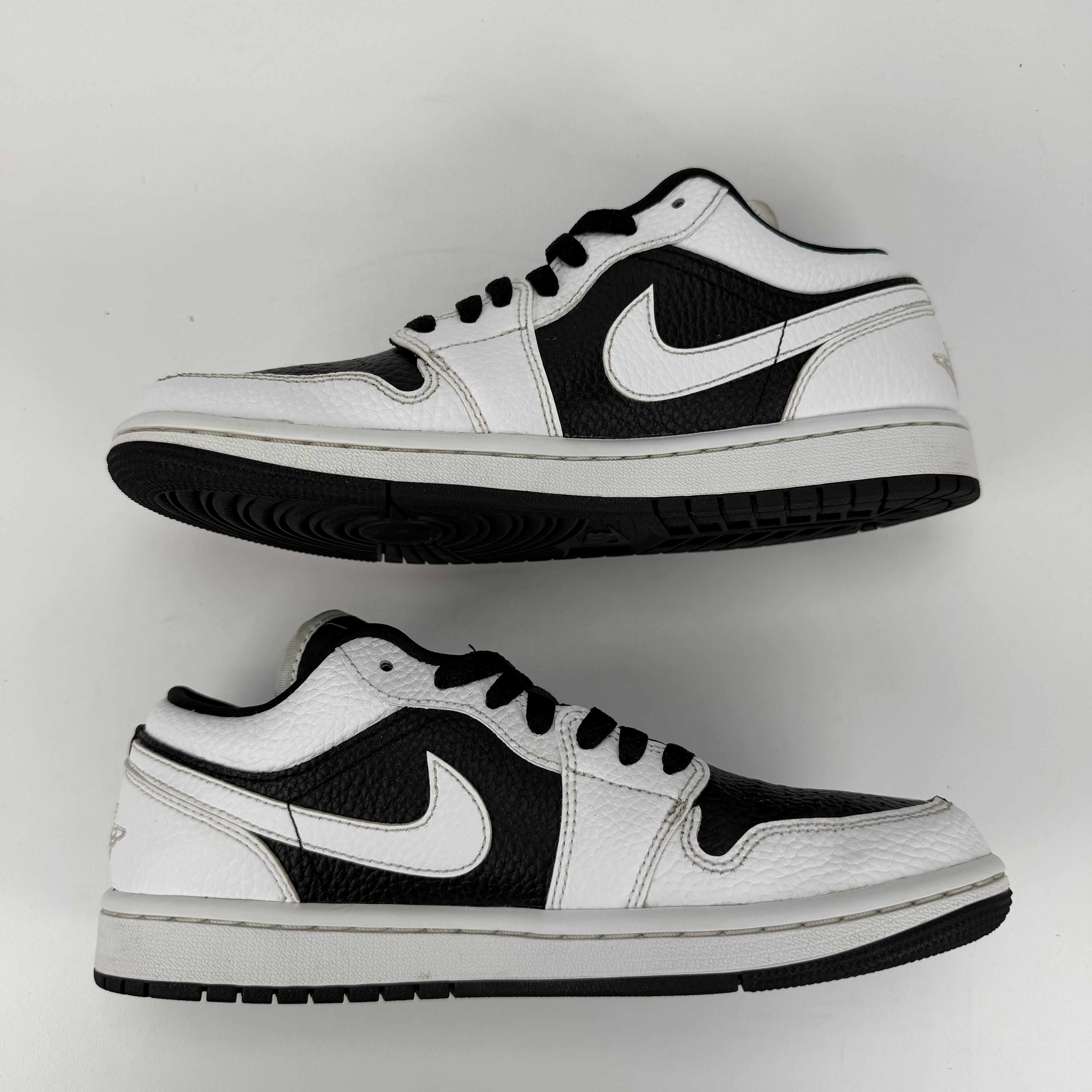 SP4448 Jordan 1 Low SE Homage Split White Black (Women's)