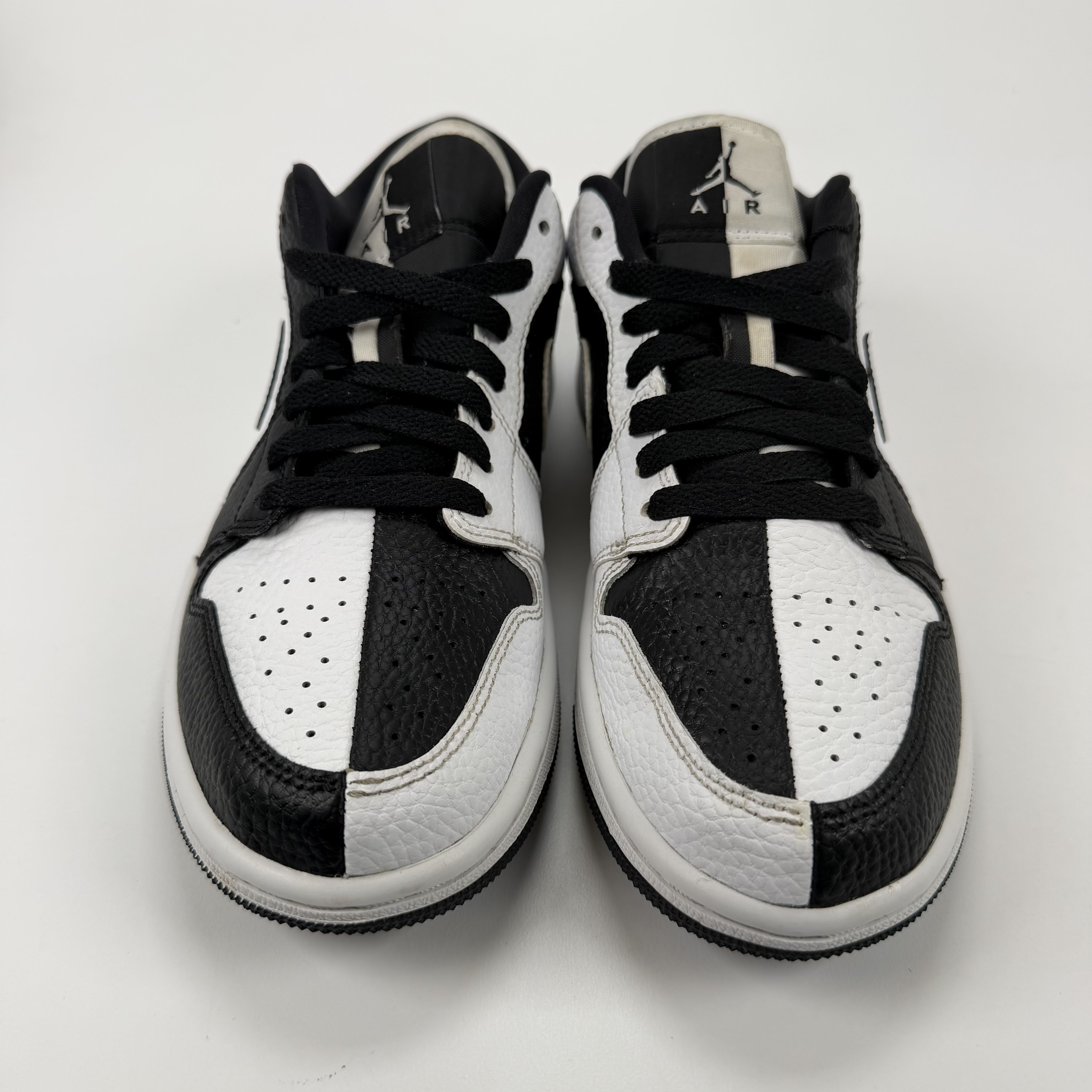 SP4448 Jordan 1 Low SE Homage Split White Black (Women's)