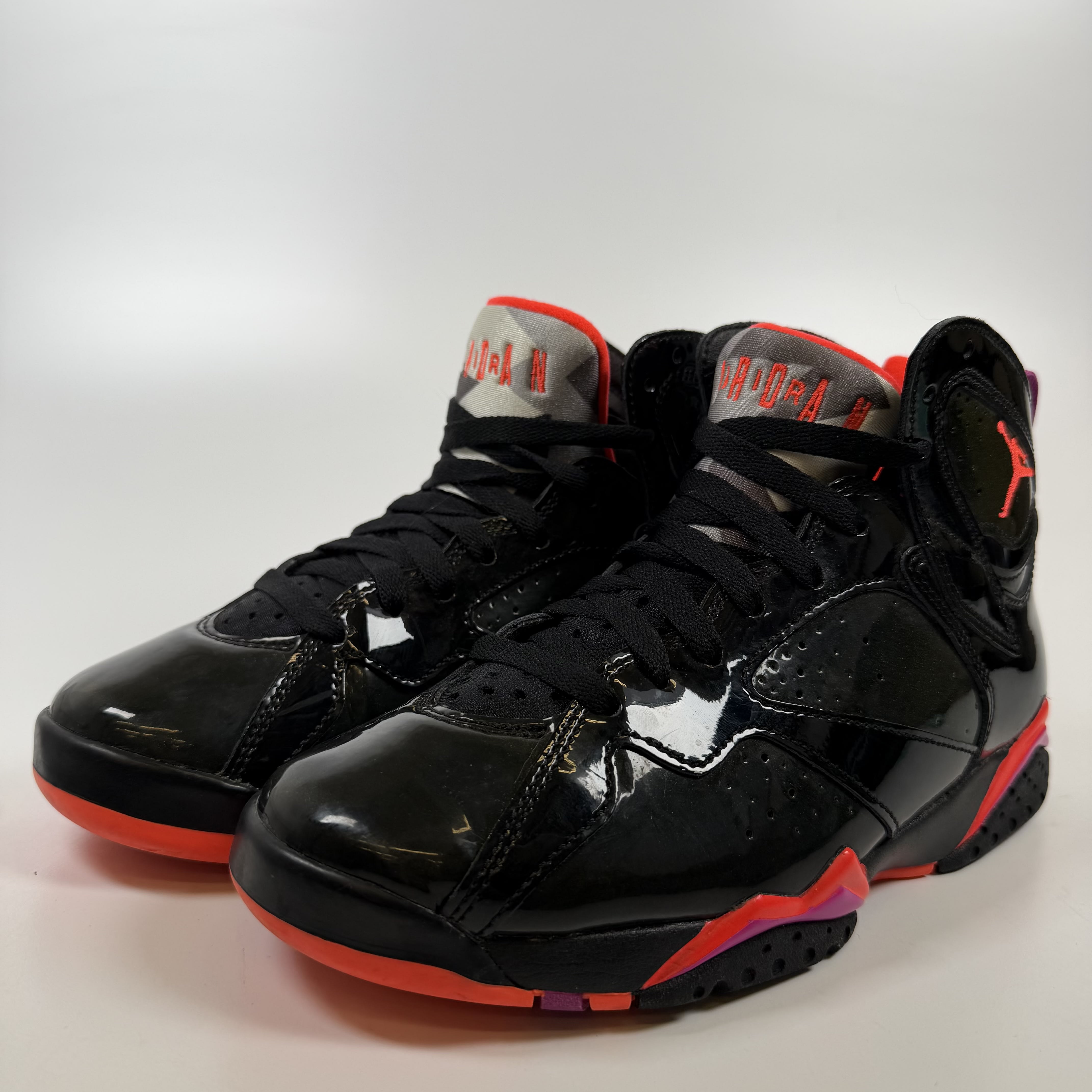 SP7417 Jordan 7 Retro Black Patent (Women's)