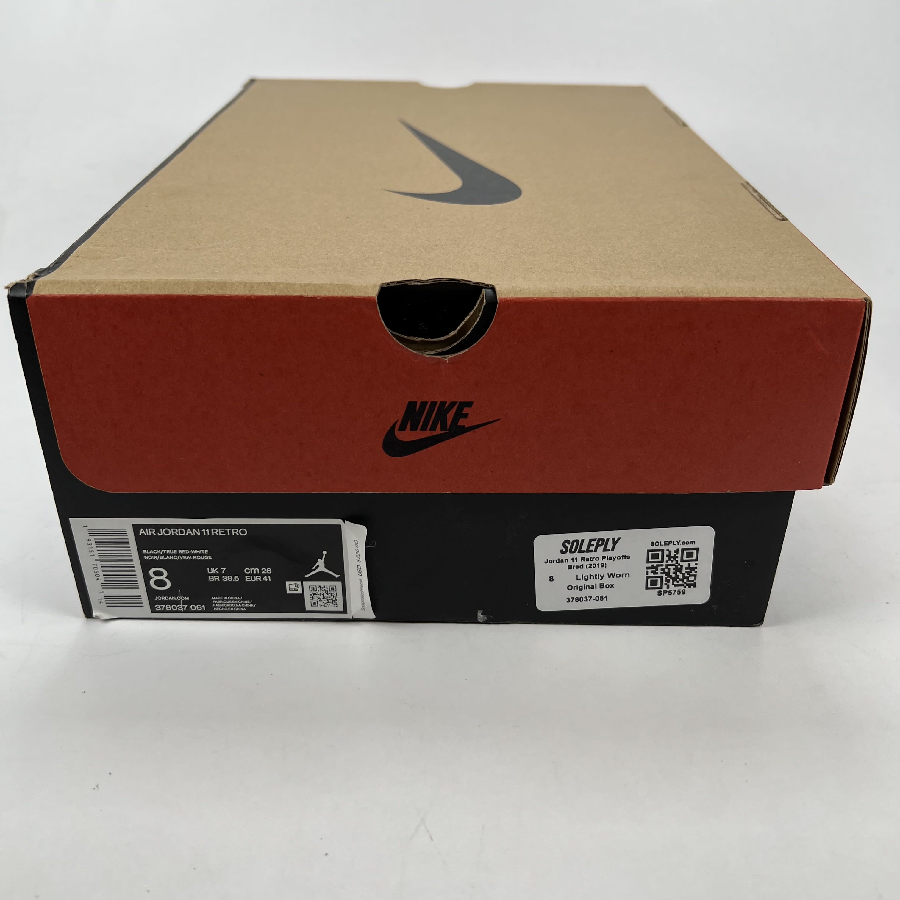 SP5759 Jordan 11 Retro Playoffs Bred (2019)