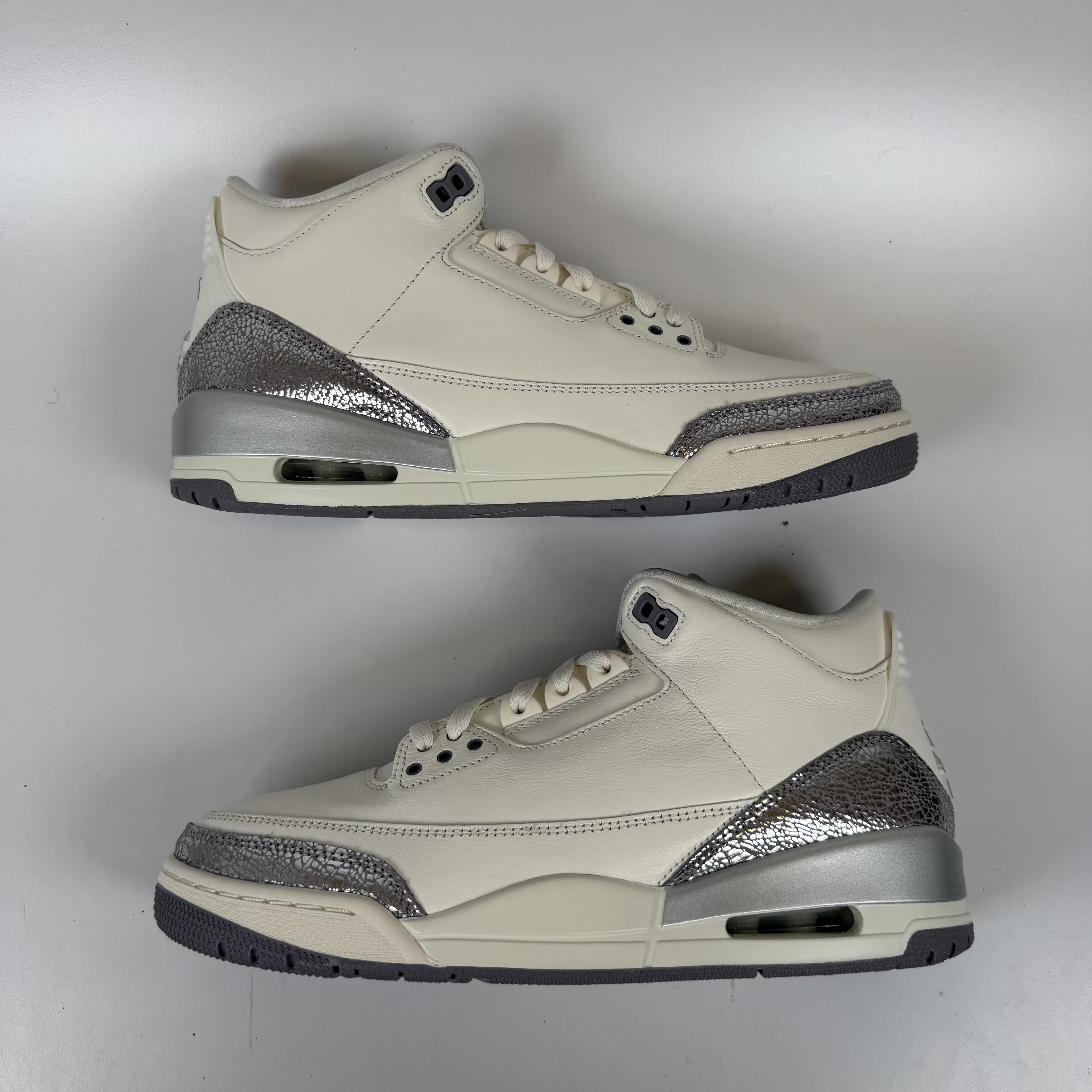 SP12710 Jordan 3 Retro Sail Cement Grey (Women's)