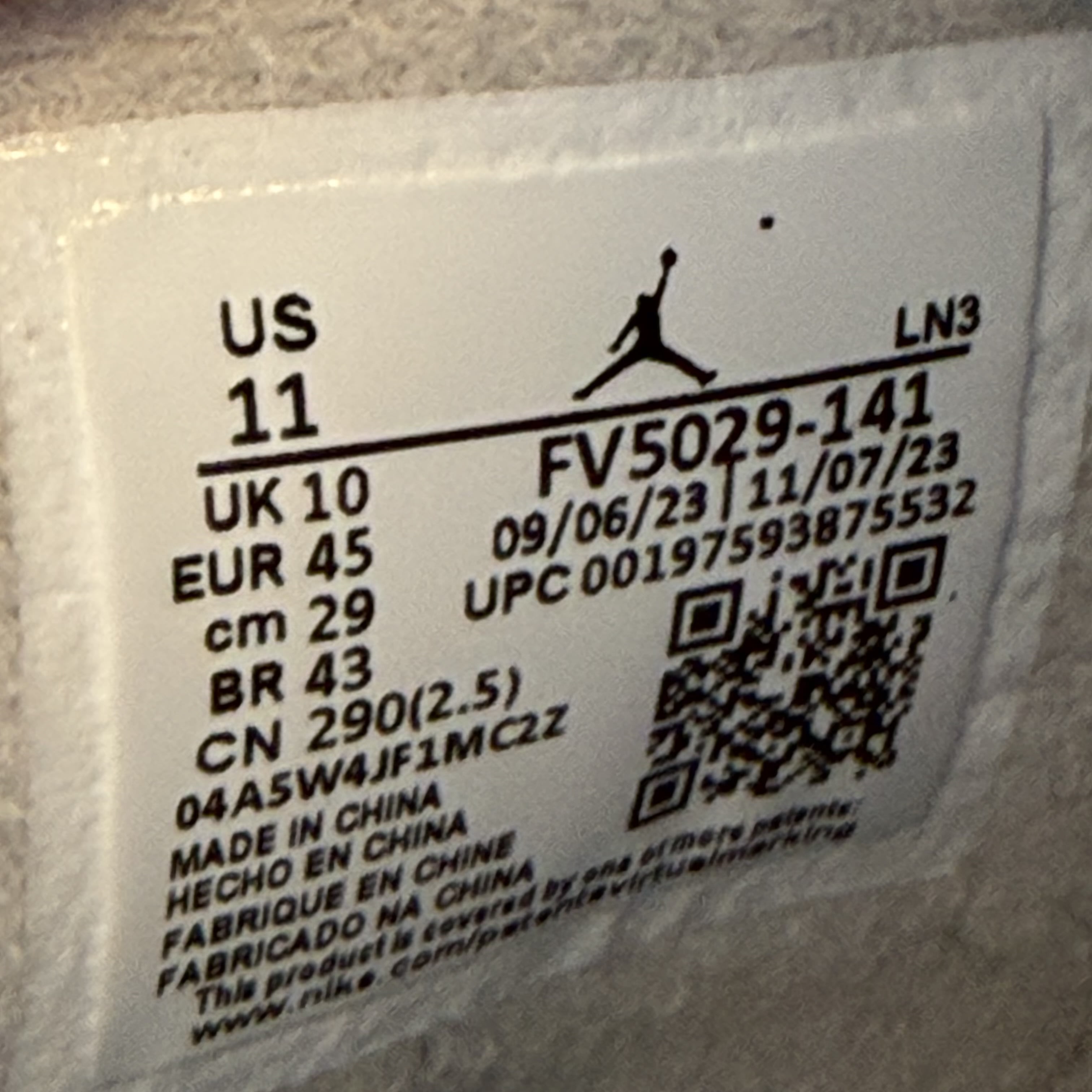 SP4884 Jordan 4 Retro Military Blue (2024)