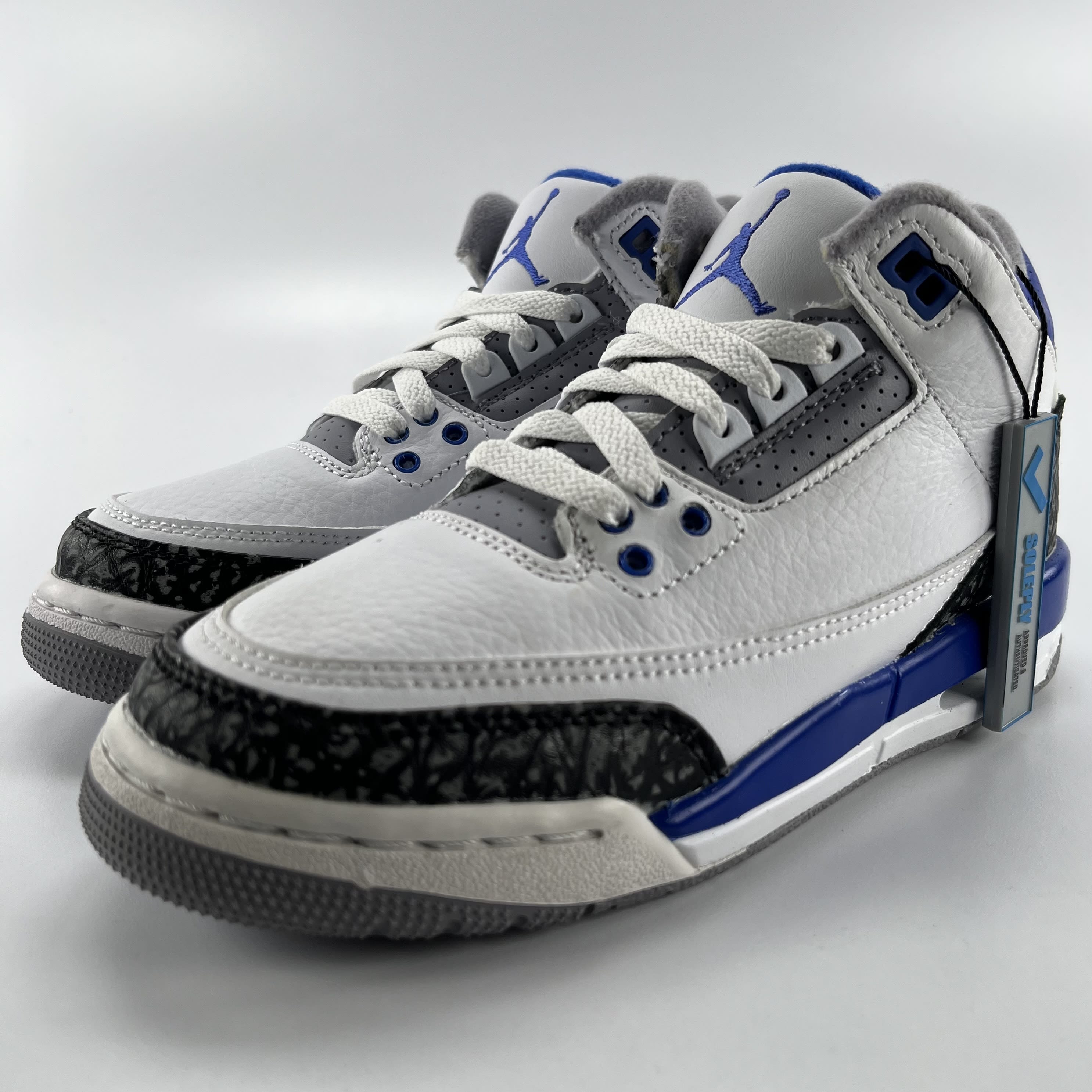 280241 Air Jordan 3 Retro GS 'Racer Blue'