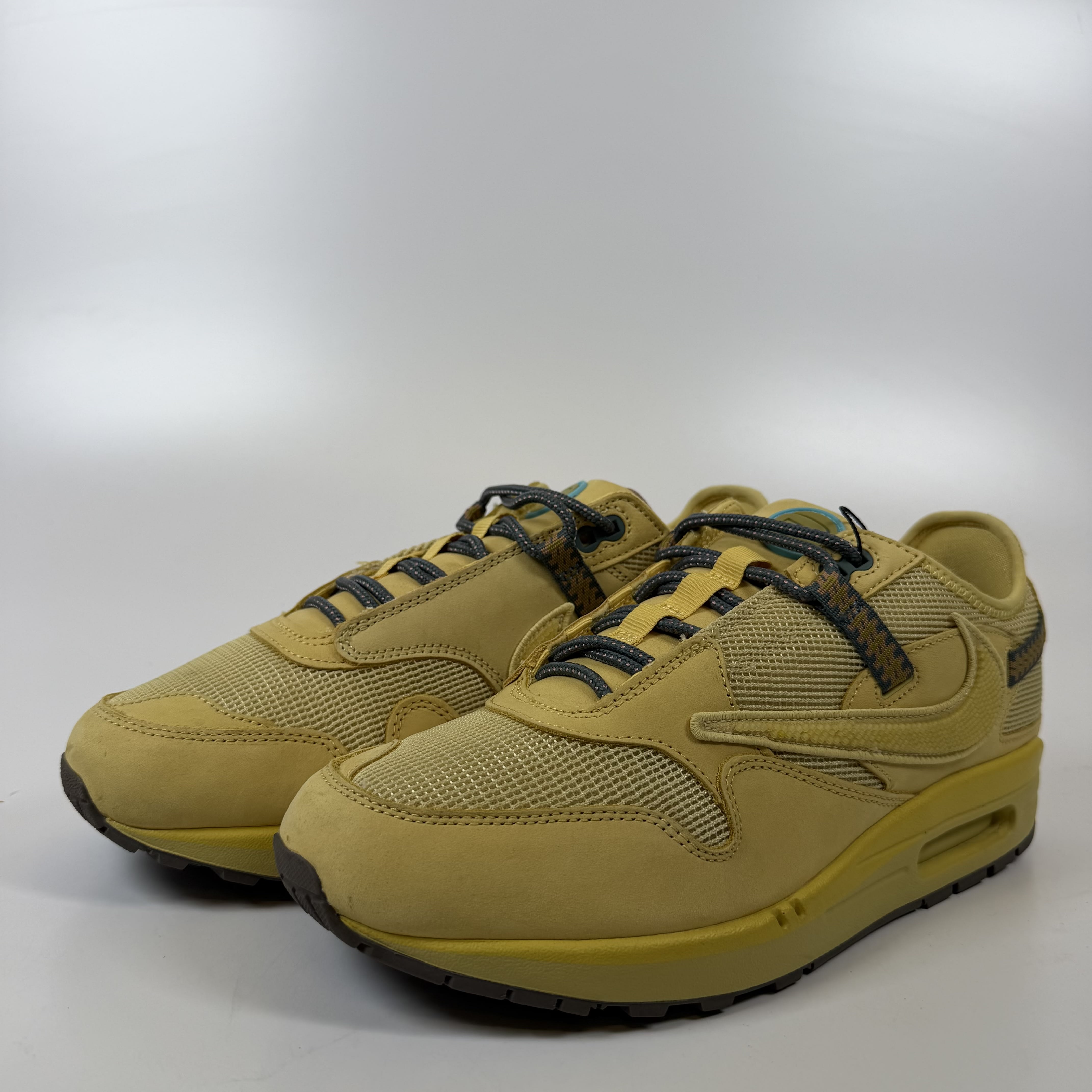 SP9861 Nike Air Max 1 Travis Scott Cactus Jack Saturn Gold