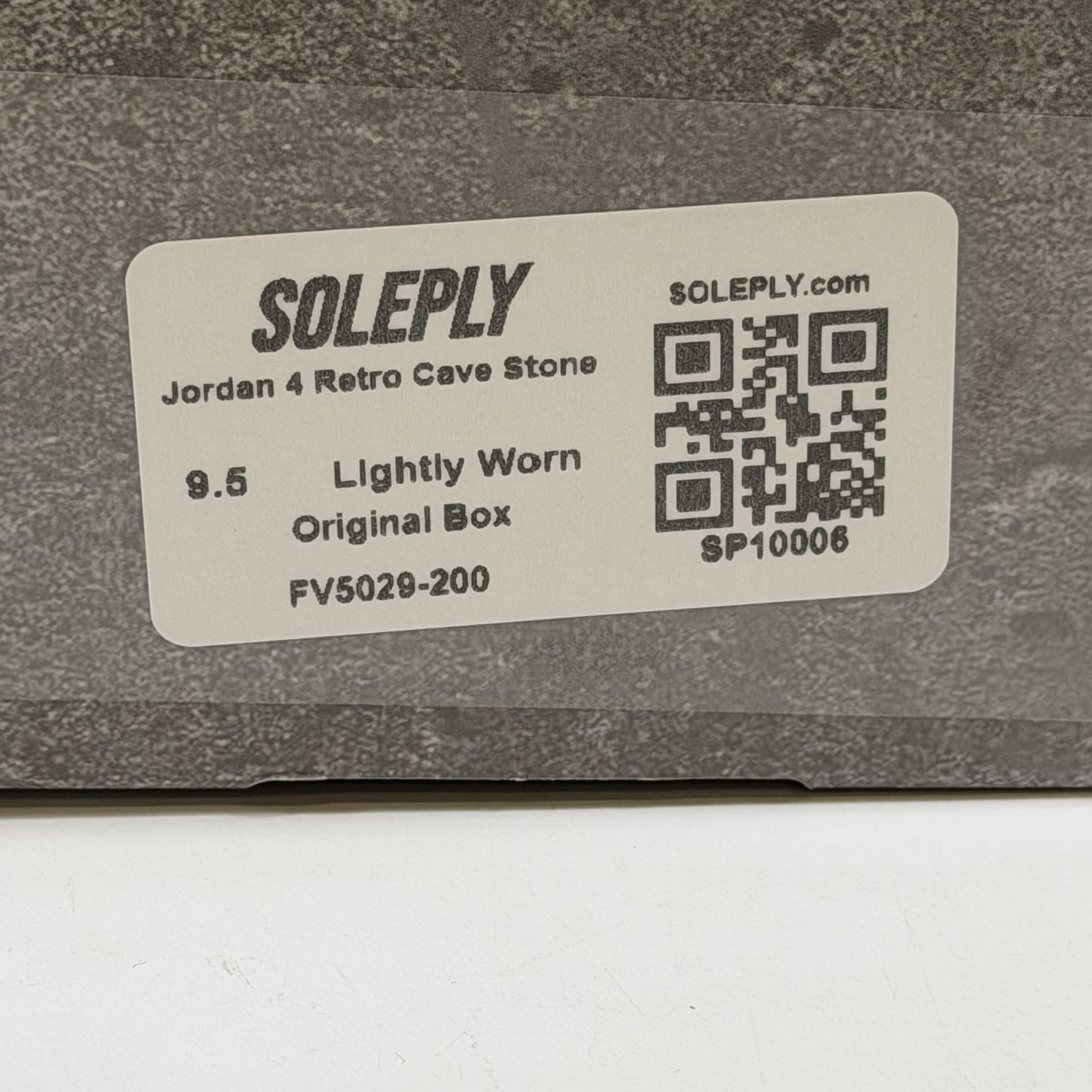 SP10006 Jordan 4 Retro Cave Stone