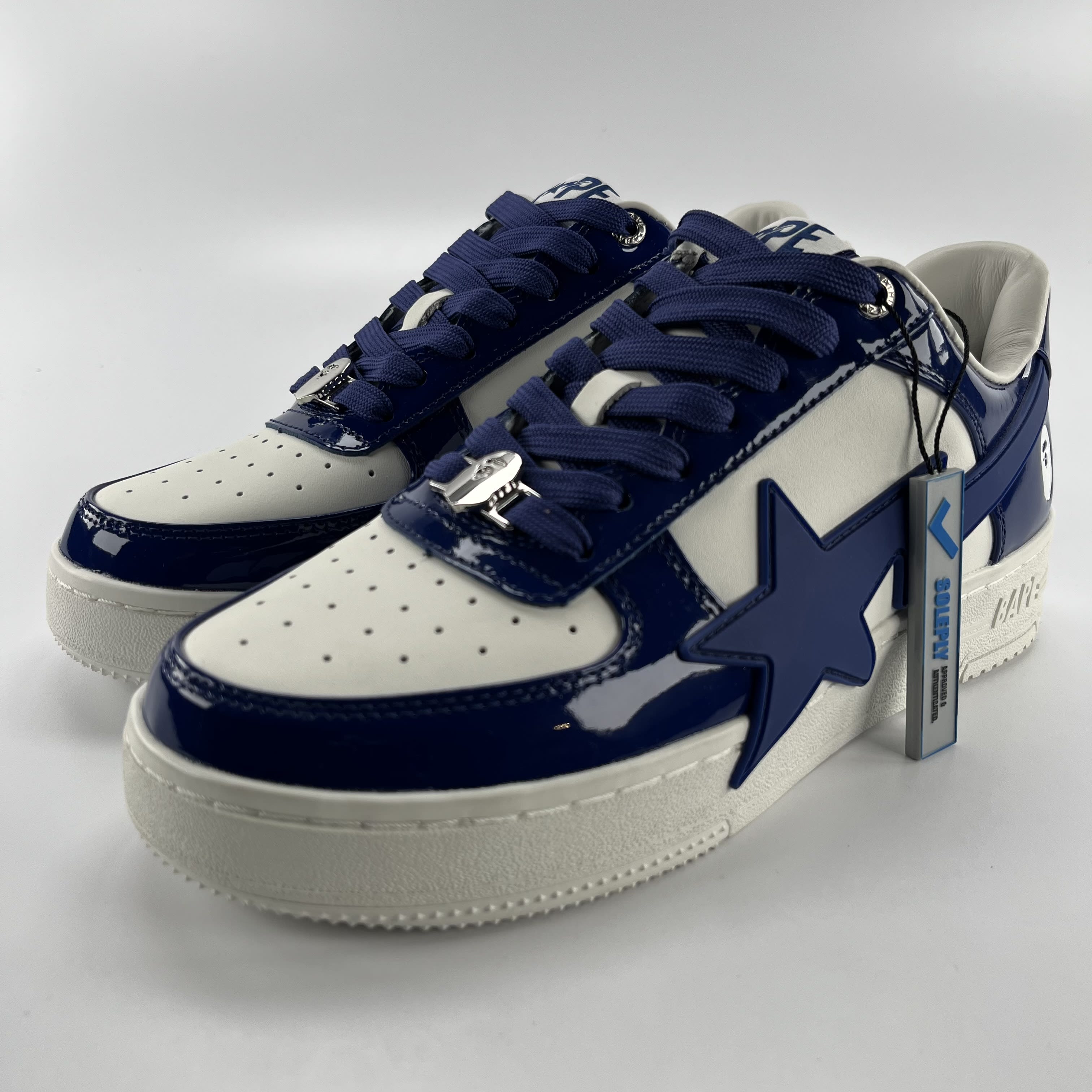 388482 A Bathing Ape Bape Sta OS #3 M2 Navy