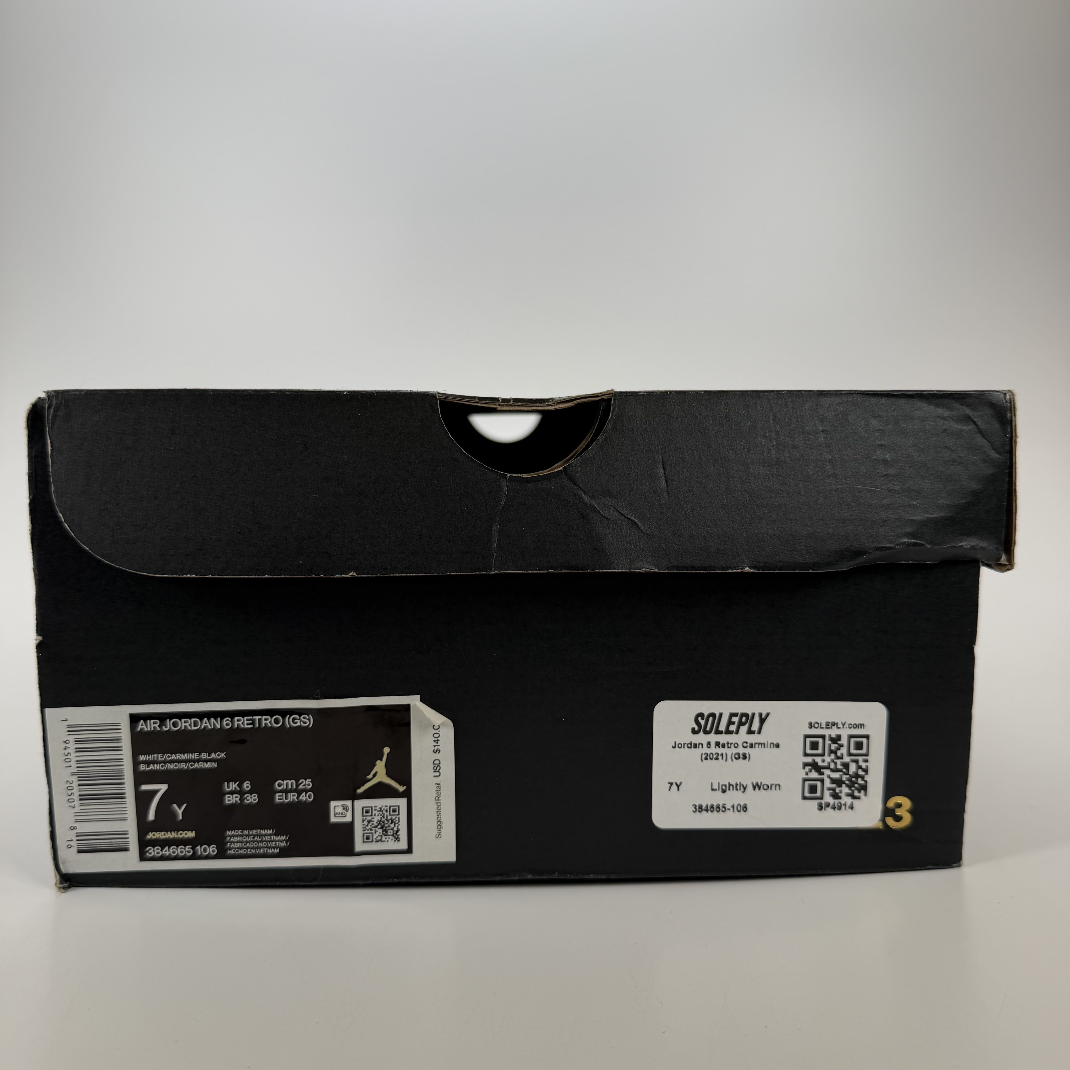 SP4914 Jordan 6 Retro Carmine (2021) (GS)