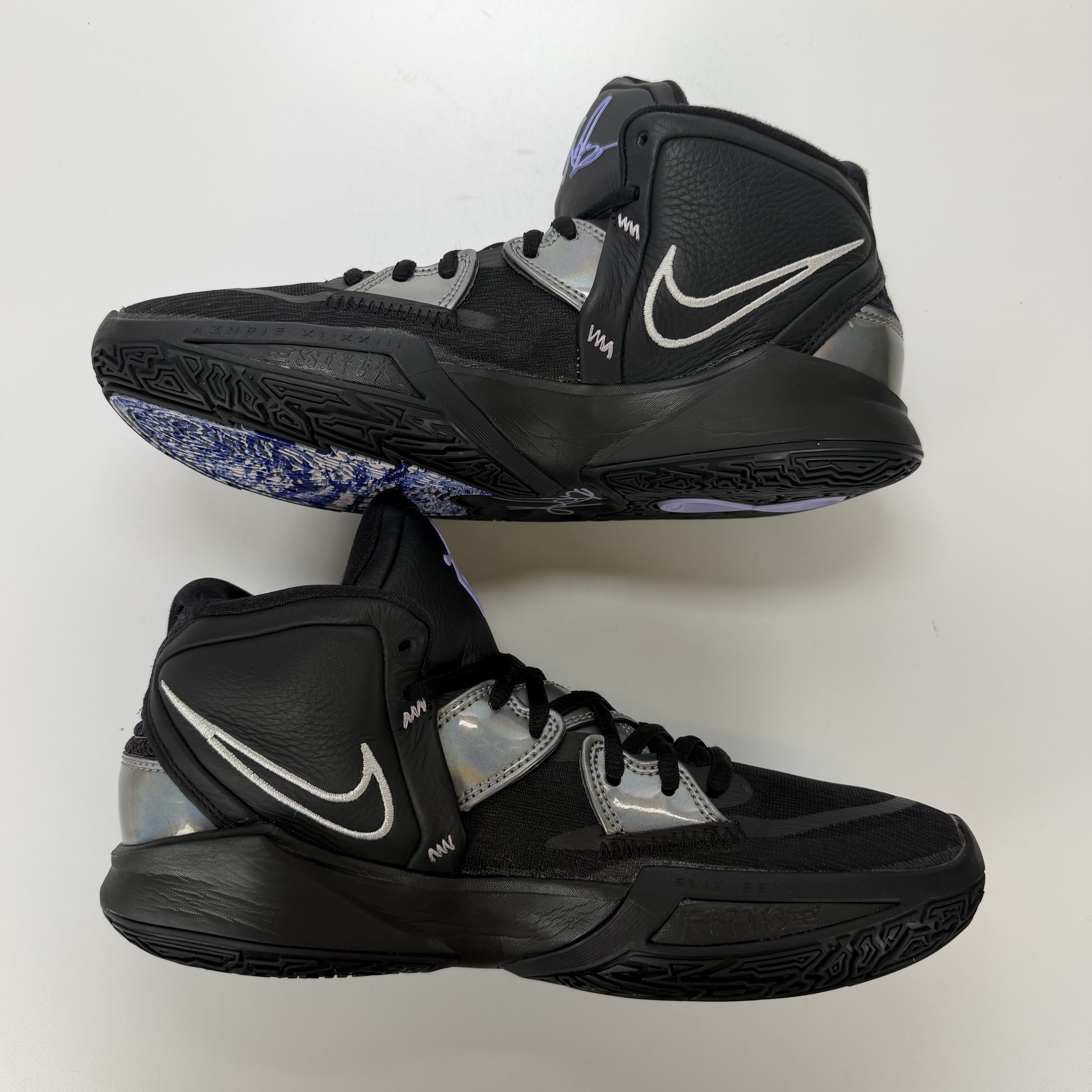 SP5000 Nike Kyrie Infinity Black Metallic Silver
