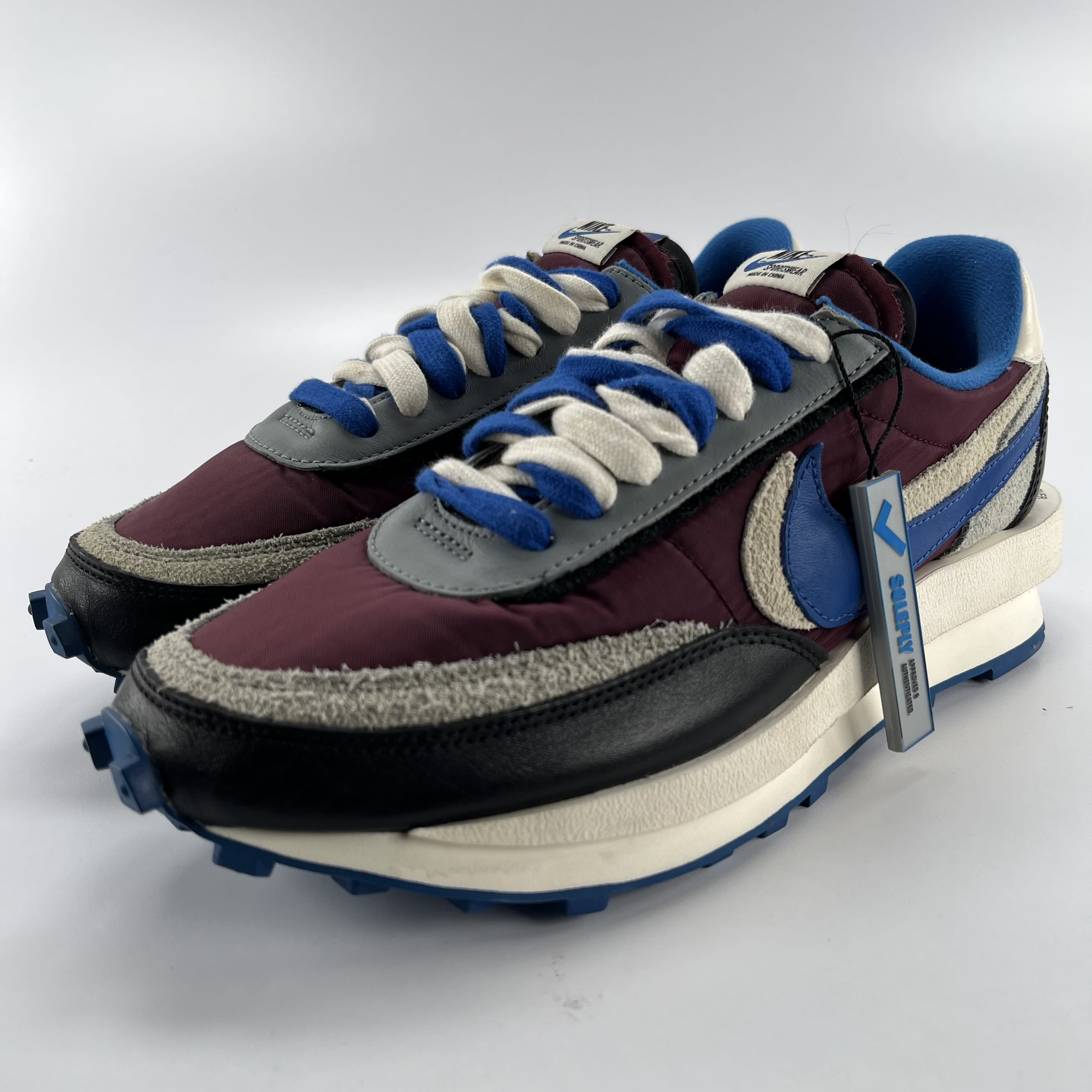565315 Nike LD Waffle sacai Undercover Night Maroon Team Royal