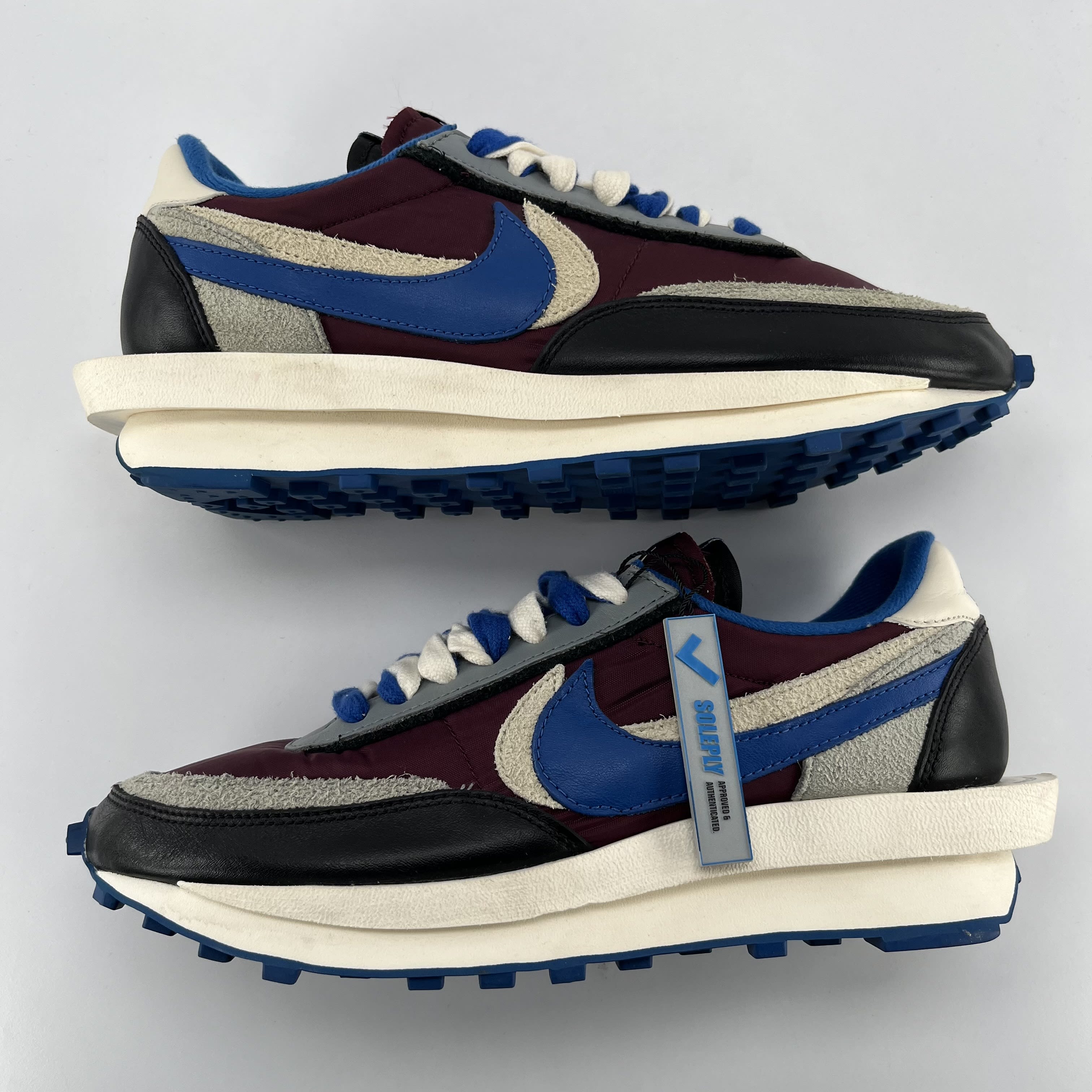 565315 Nike LD Waffle sacai Undercover Night Maroon Team Royal