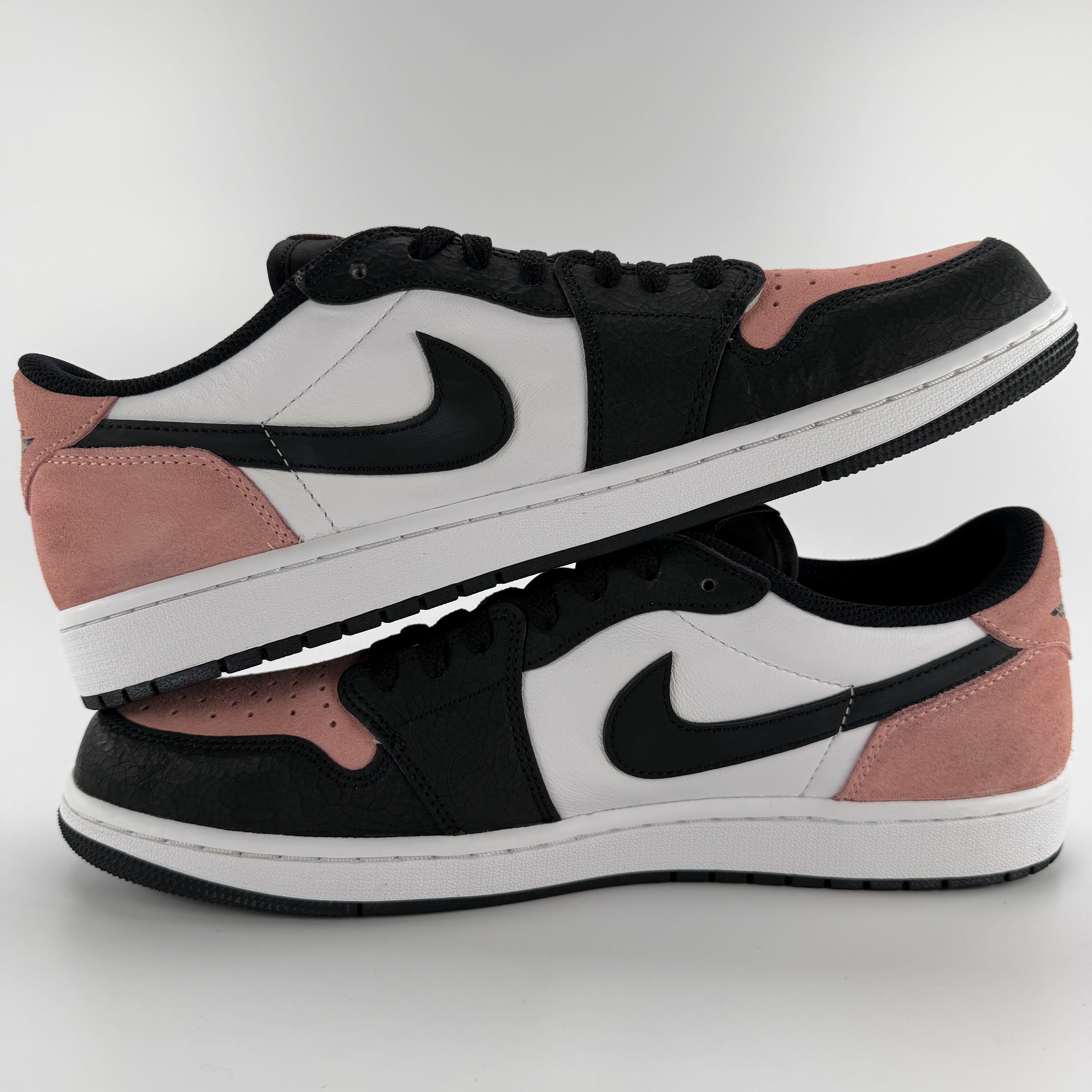 512497 Air Jordan 1 Retro Low OG 'Bleached Coral'