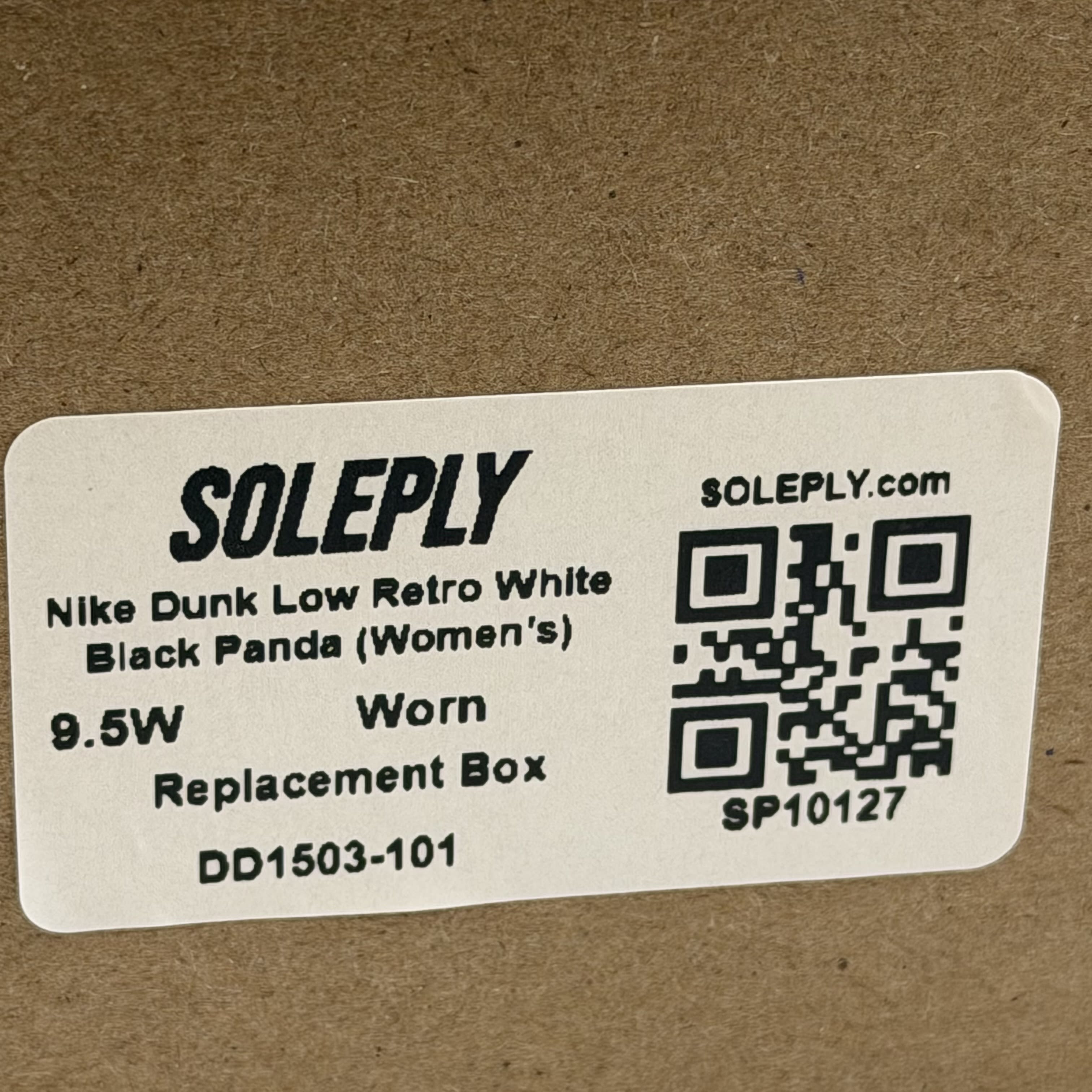 SP10127 Nike Dunk Low Retro White Black Panda (Women's)