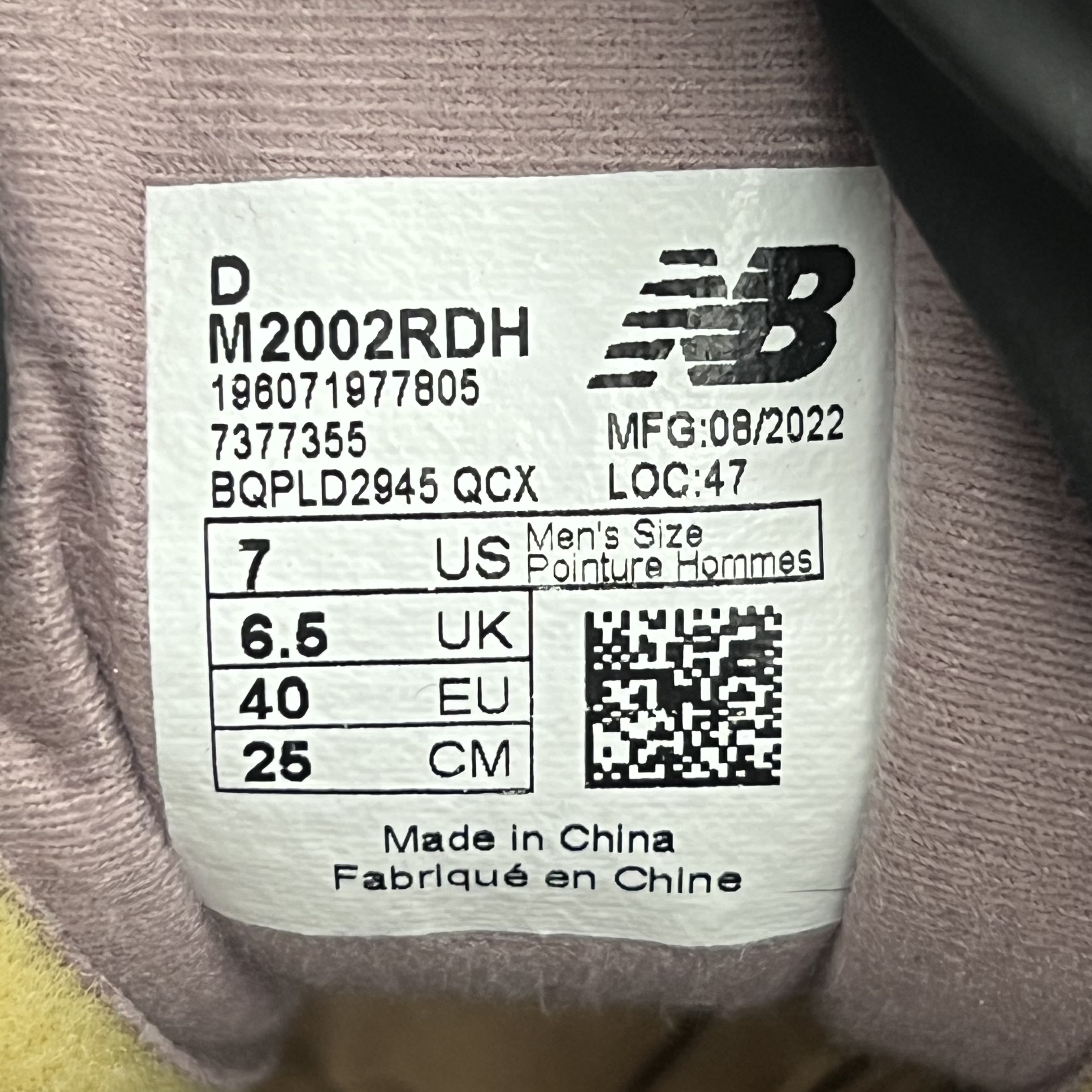 SP3782 New Balance 2002R Protection Pack Pink