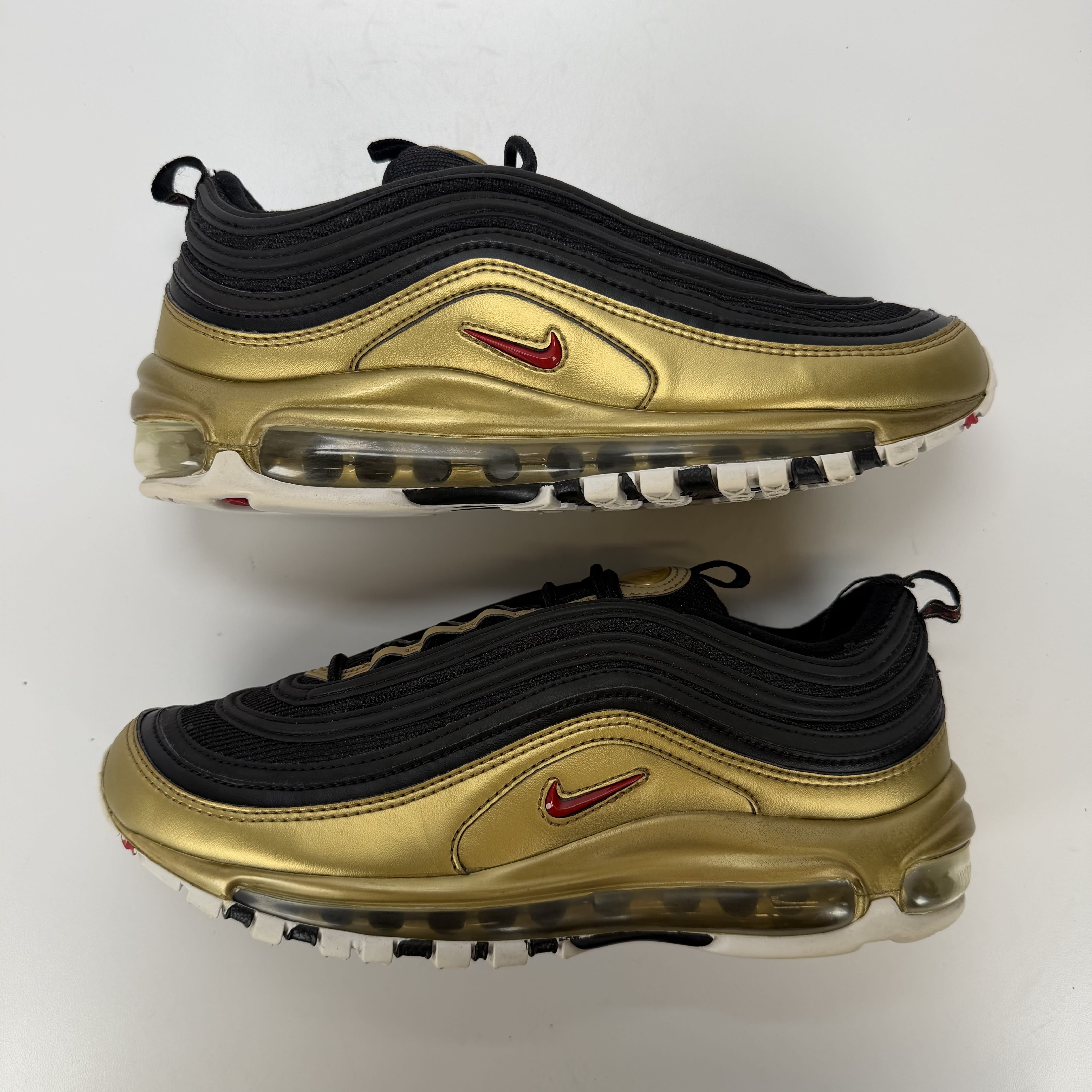 SP4693 Nike Air Max 97 Black Metallic Gold