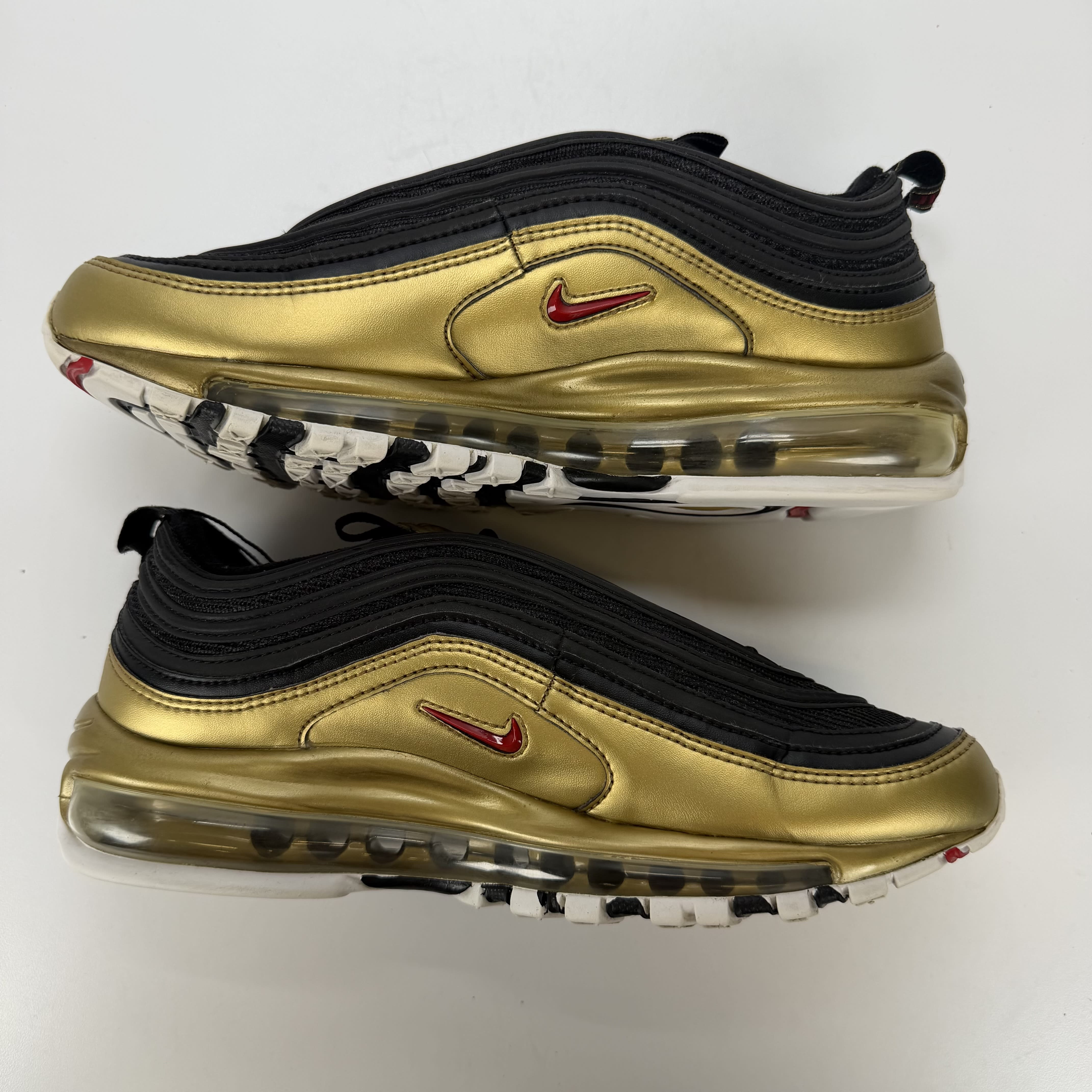 SP4693 Nike Air Max 97 Black Metallic Gold