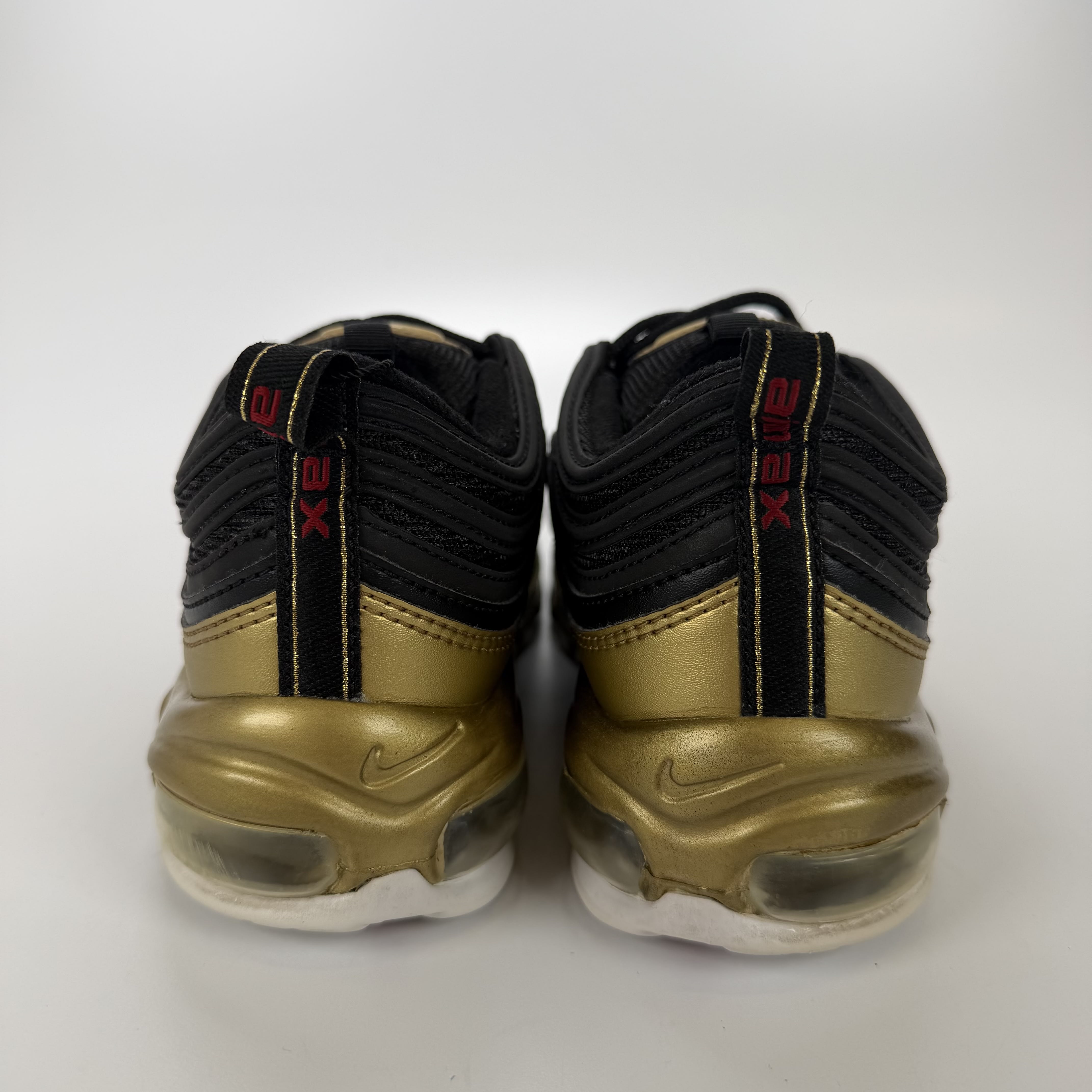 SP4693 Nike Air Max 97 Black Metallic Gold
