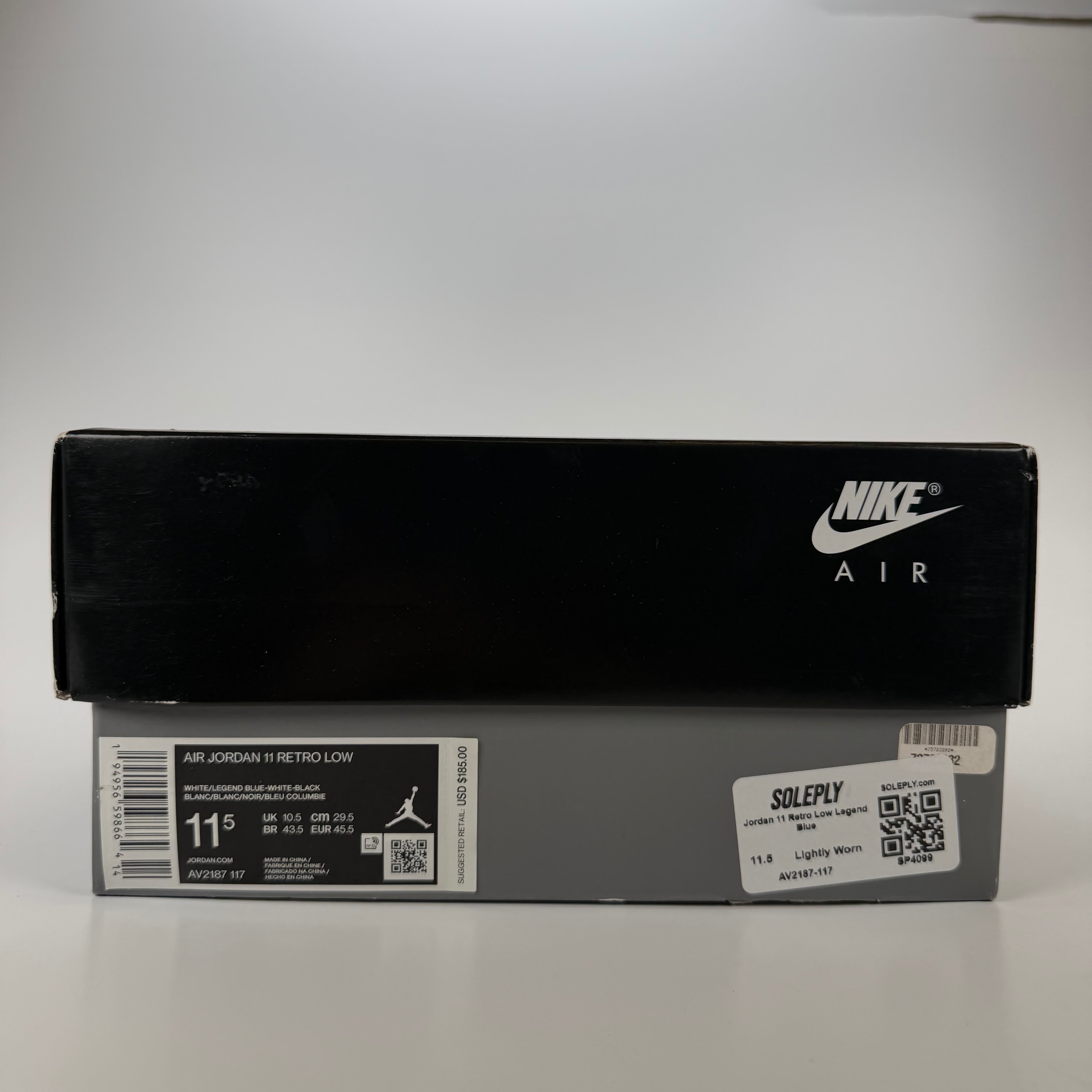 SP4099 Jordan 11 Retro Low Legend Blue