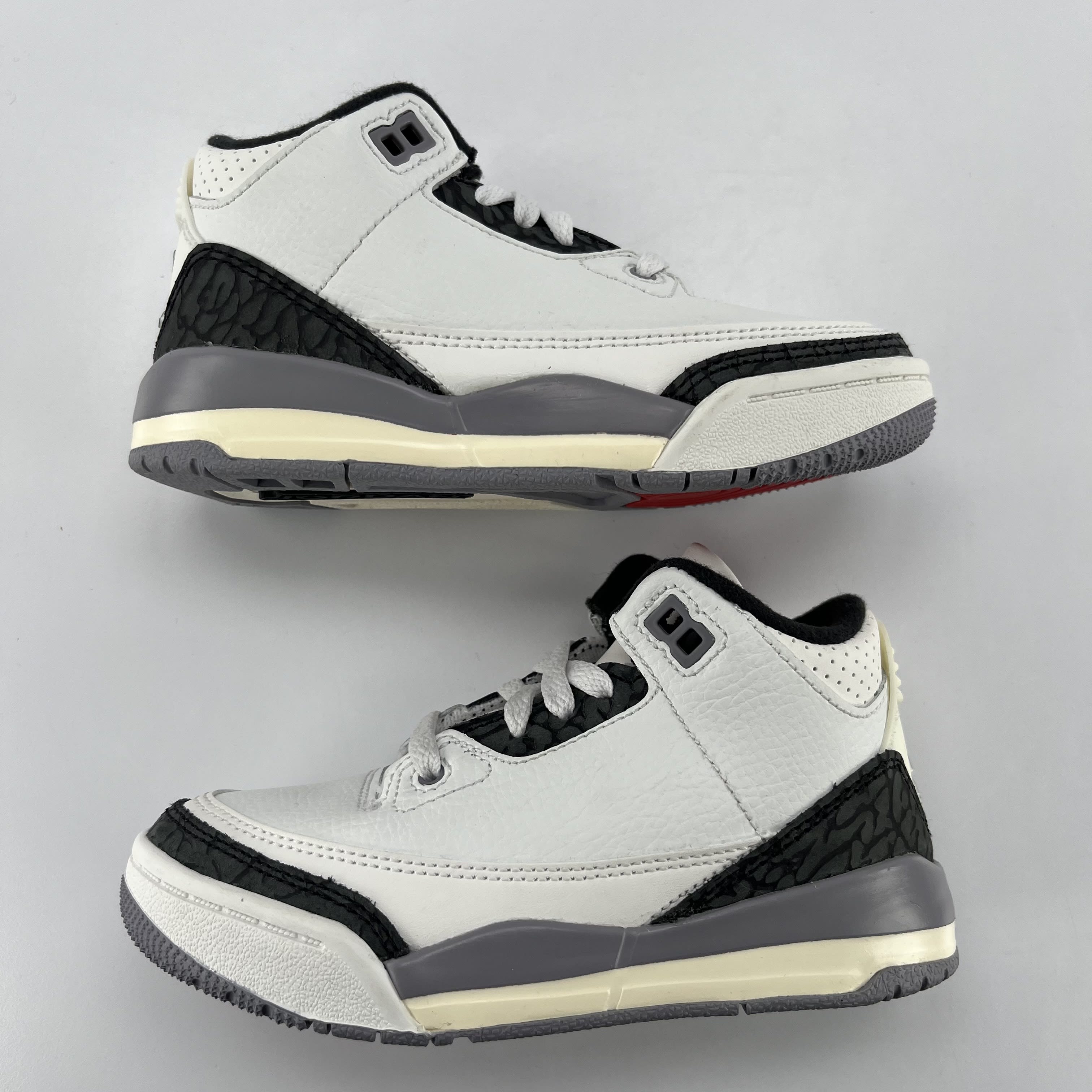 313237 Jordan 3 Retro Cement Grey (PS)