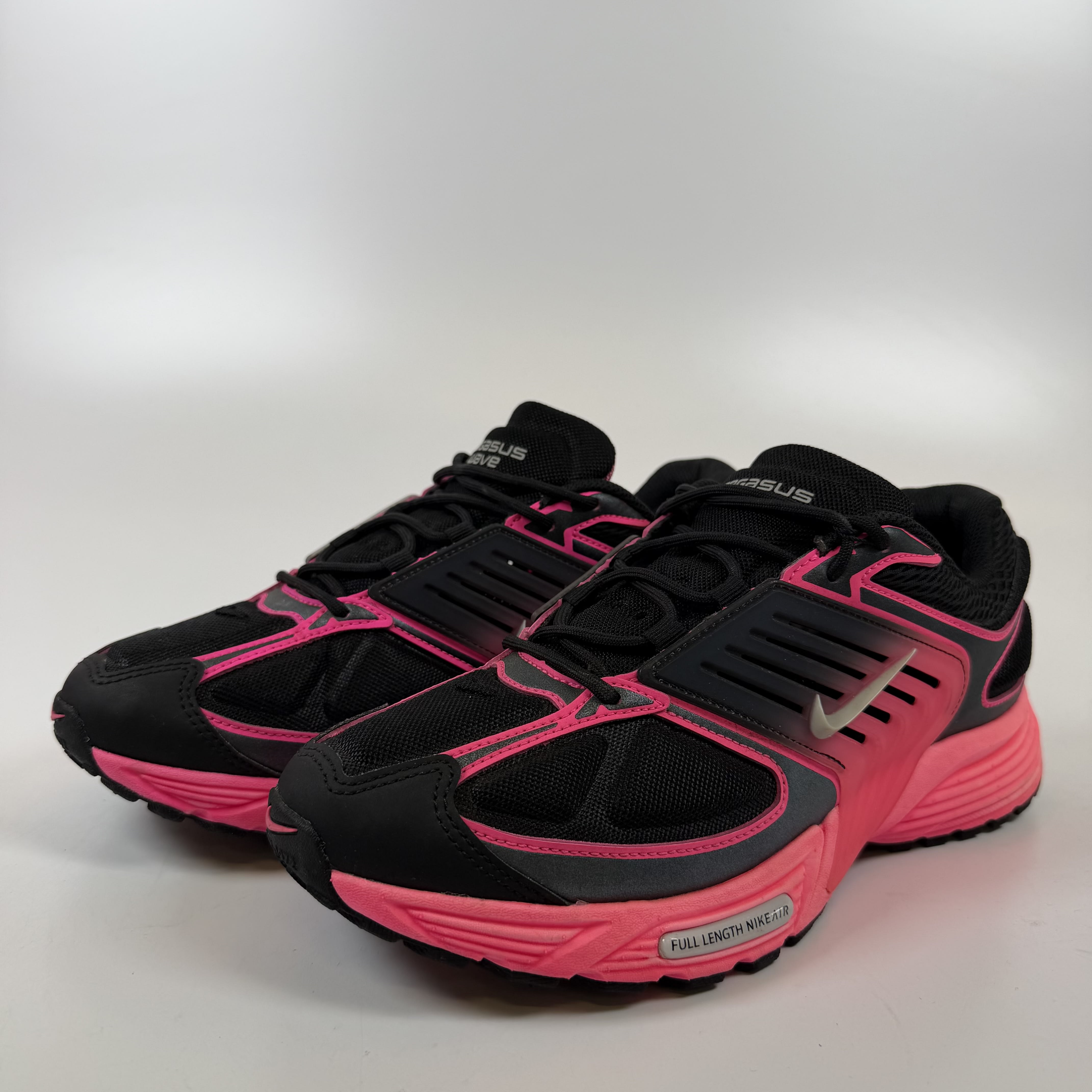 SP9903 Nike Air Pegasus Wave Black Pink Blast Metallic Platinum