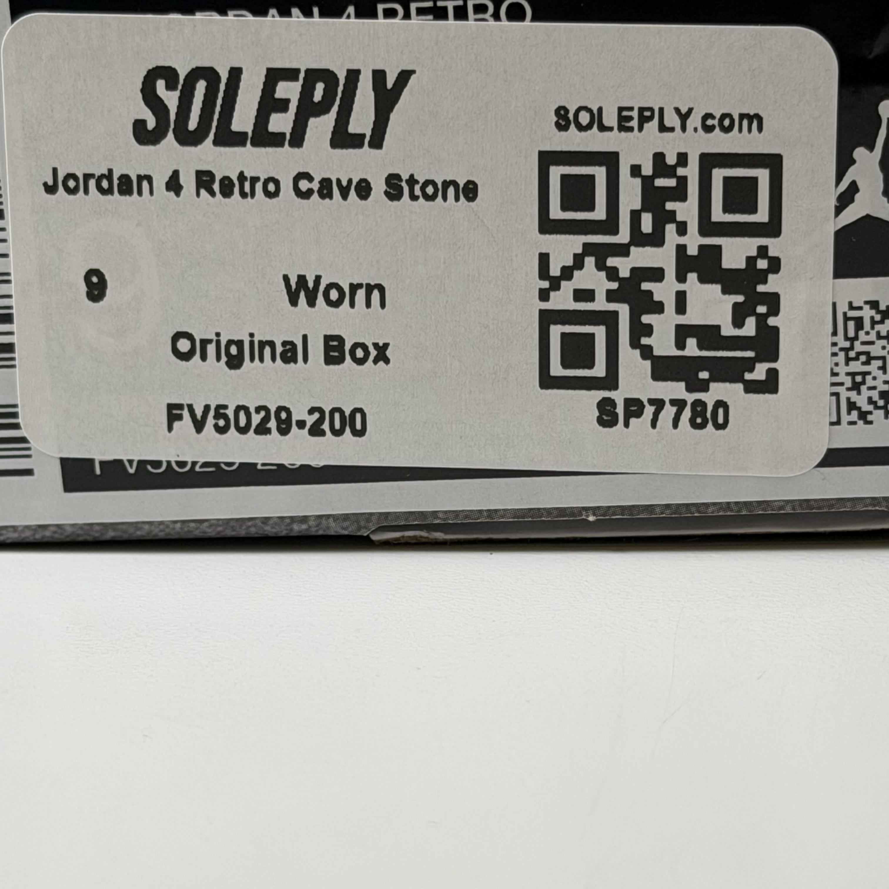 SP7780 Jordan 4 Retro Cave Stone