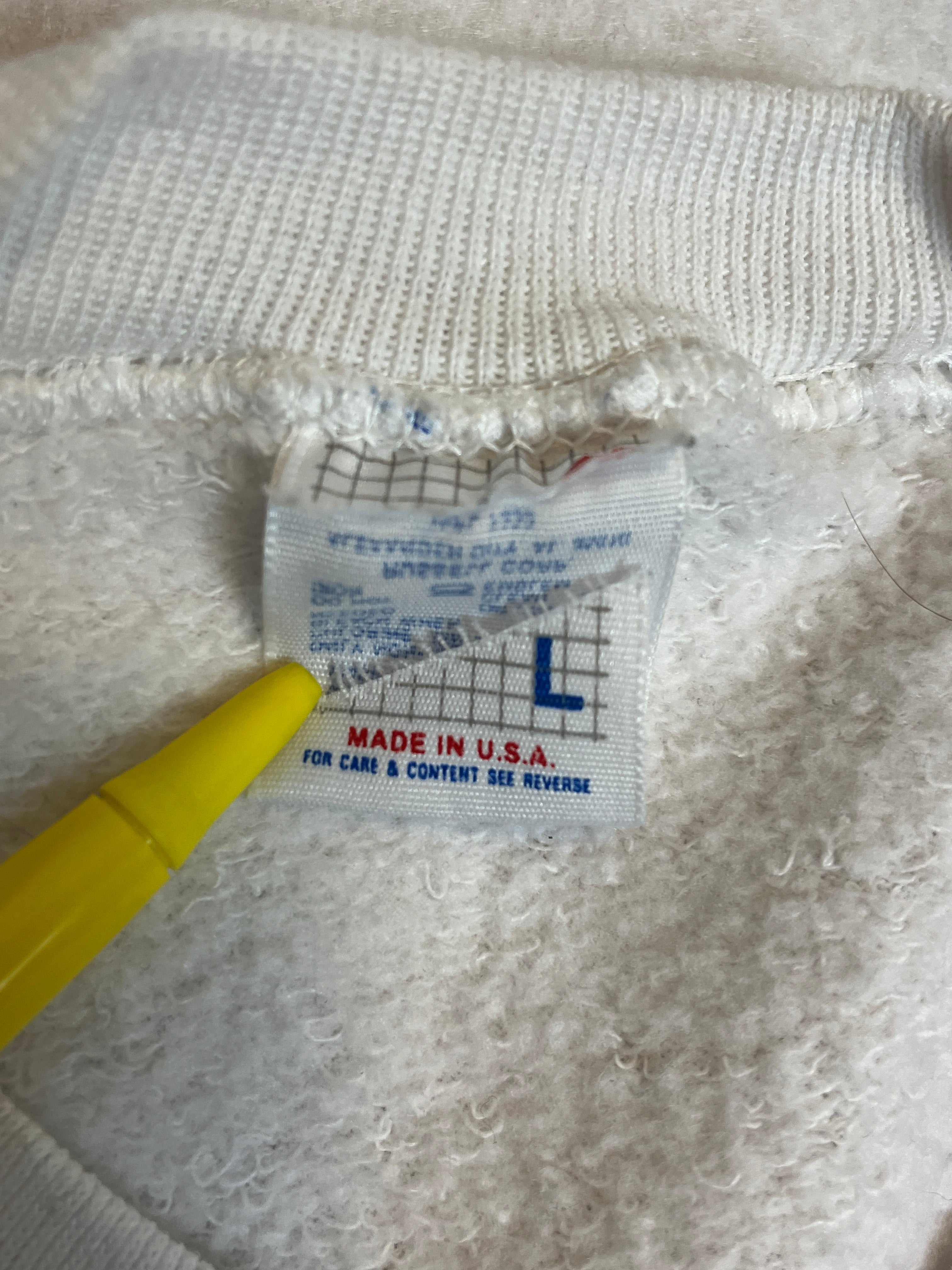 435592 (90s) Philadelphia Eagles Kelly Green / White Crewneck