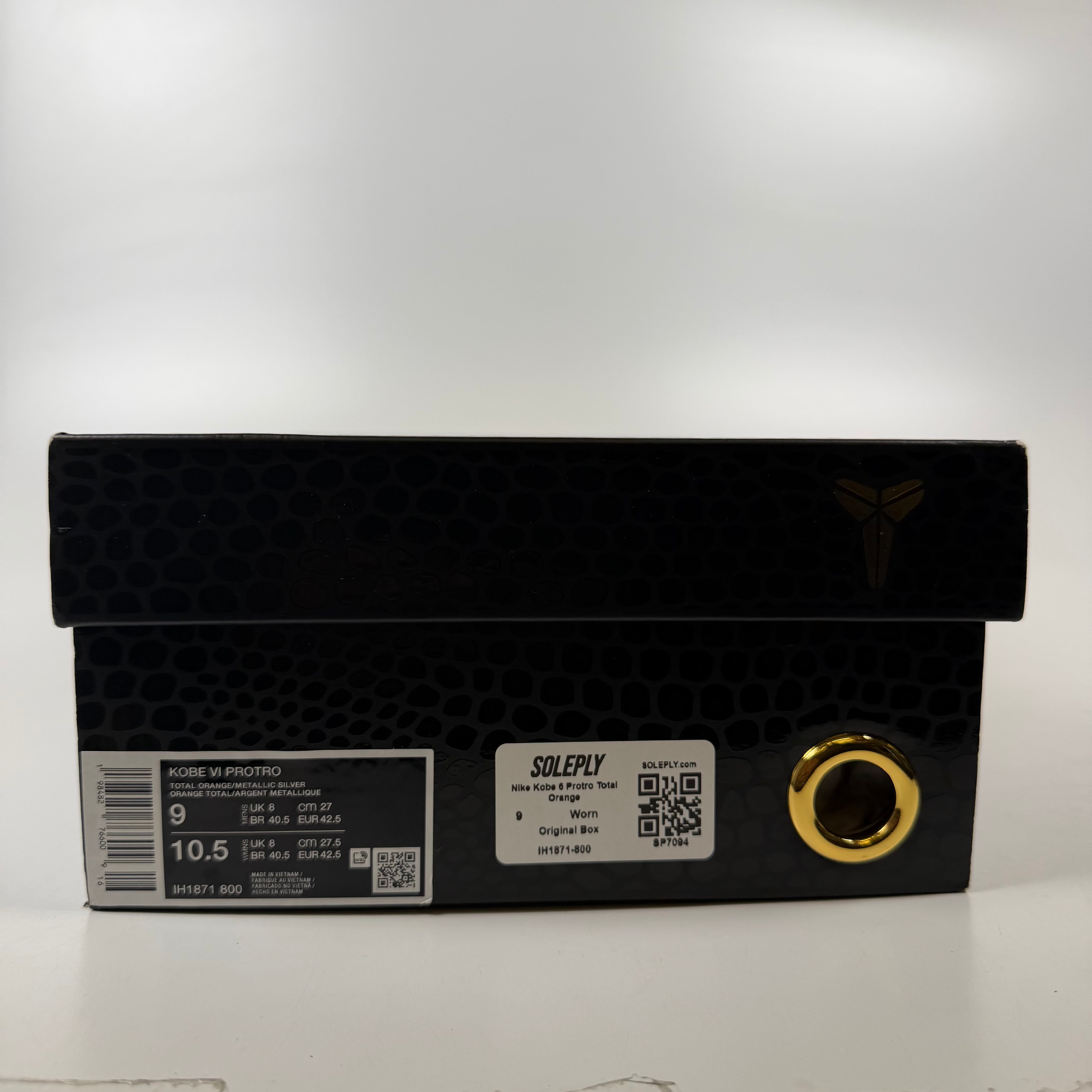 SP7094 Nike Kobe 6 Protro Total Orange