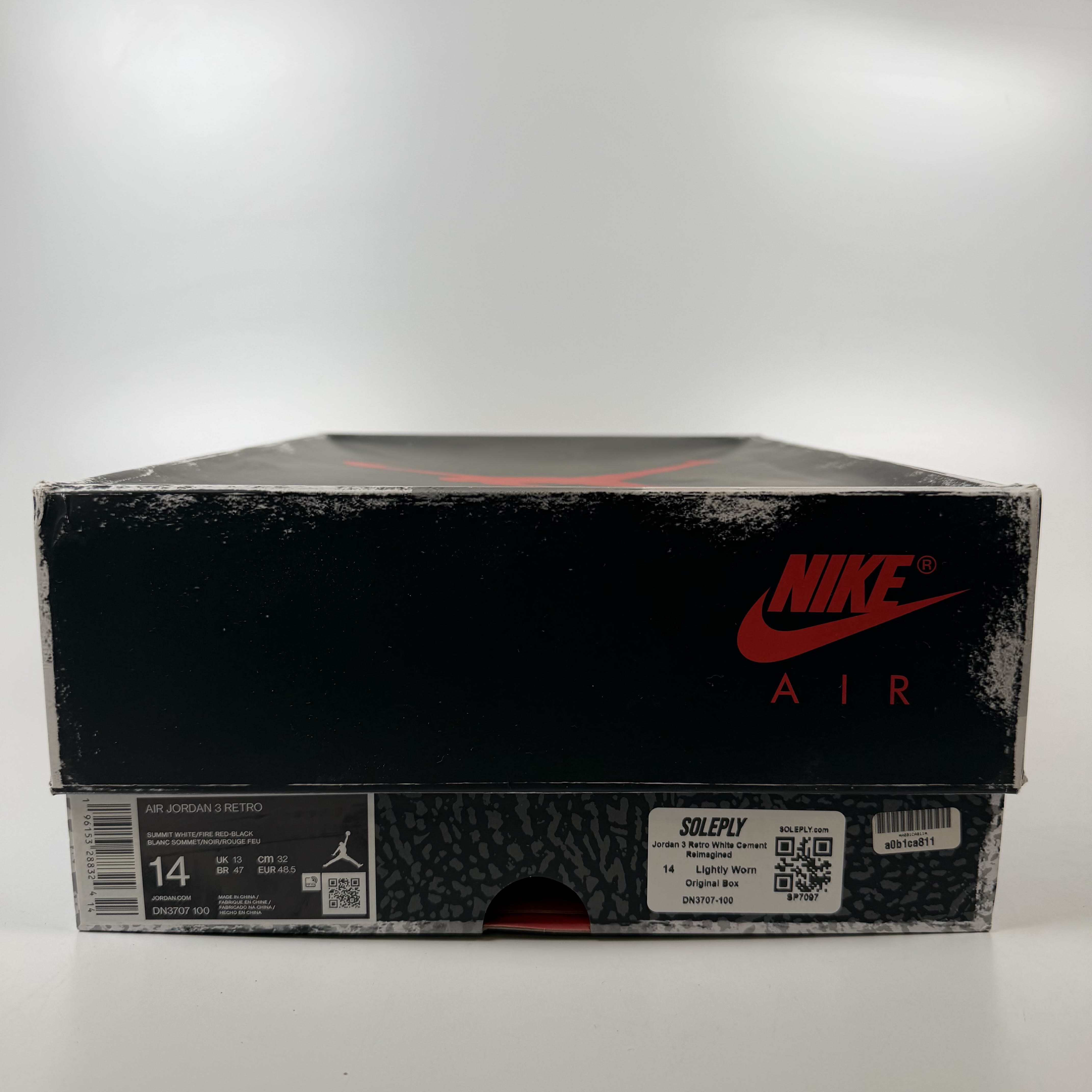 SP7097 Jordan 3 Retro White Cement Reimagined