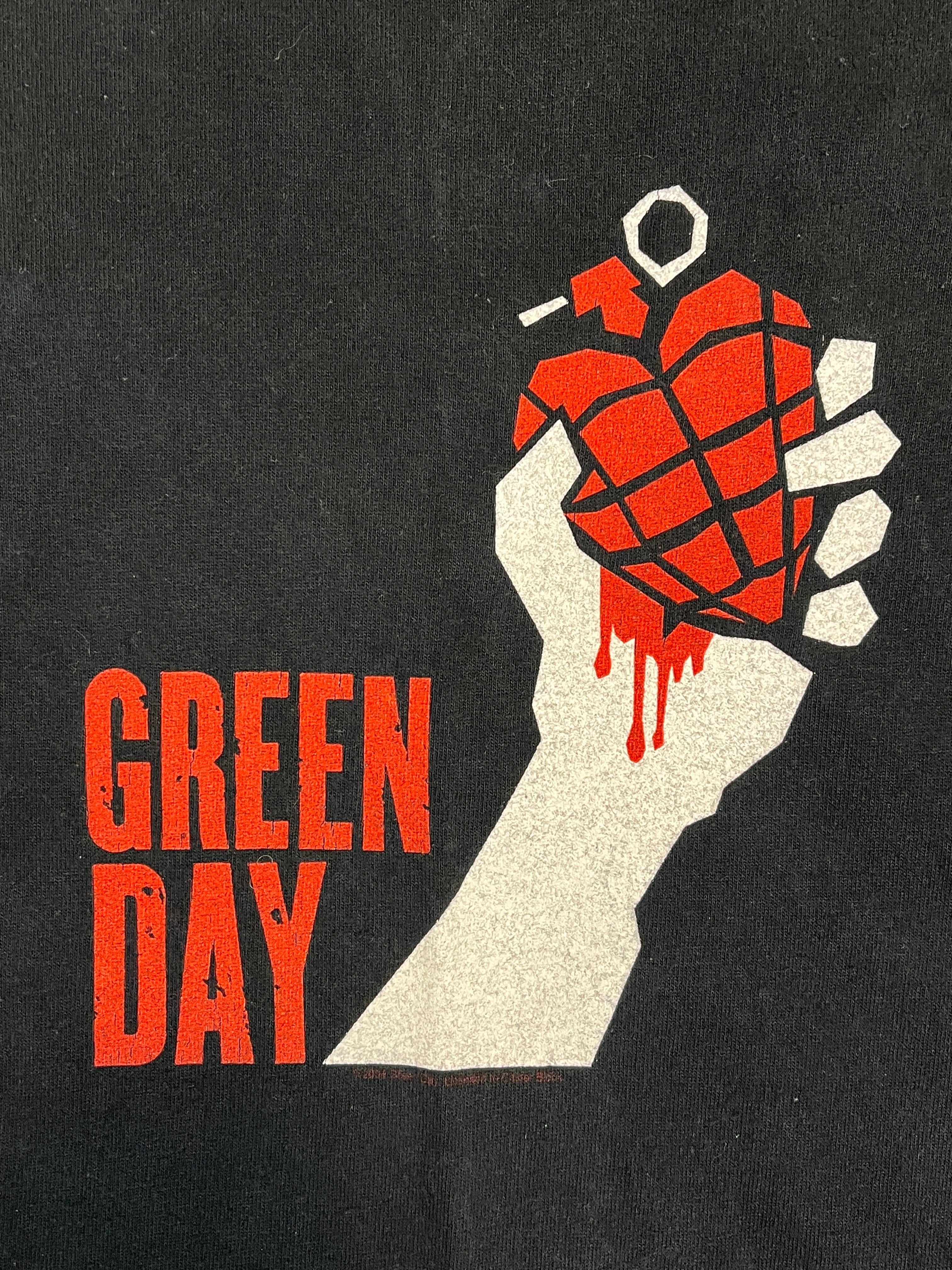 435504 (2004) Green Day American Idiot Tour Concert T-Shirt