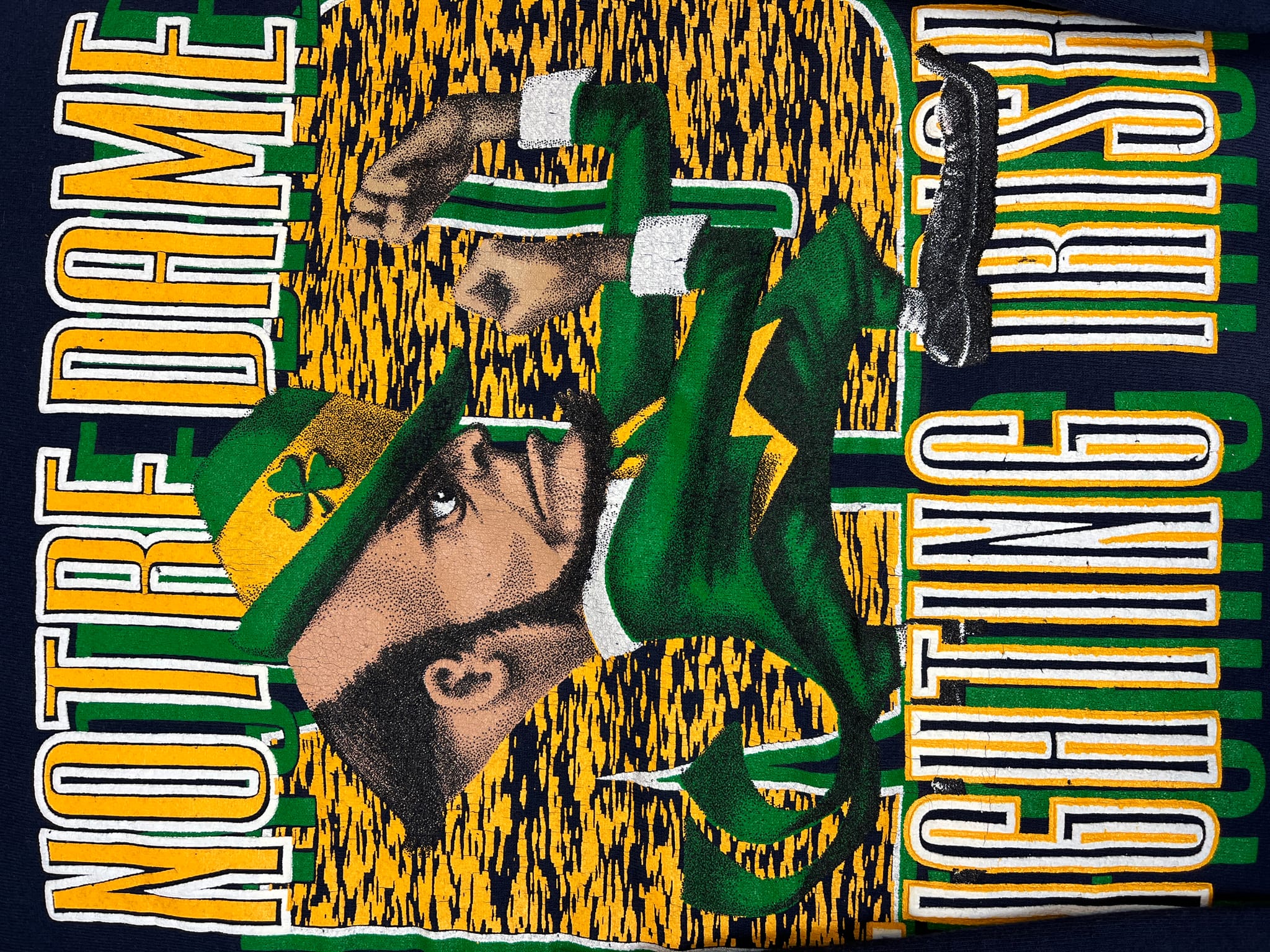 435537 (90s) Notre Dame Fighting Irish College Crewneck