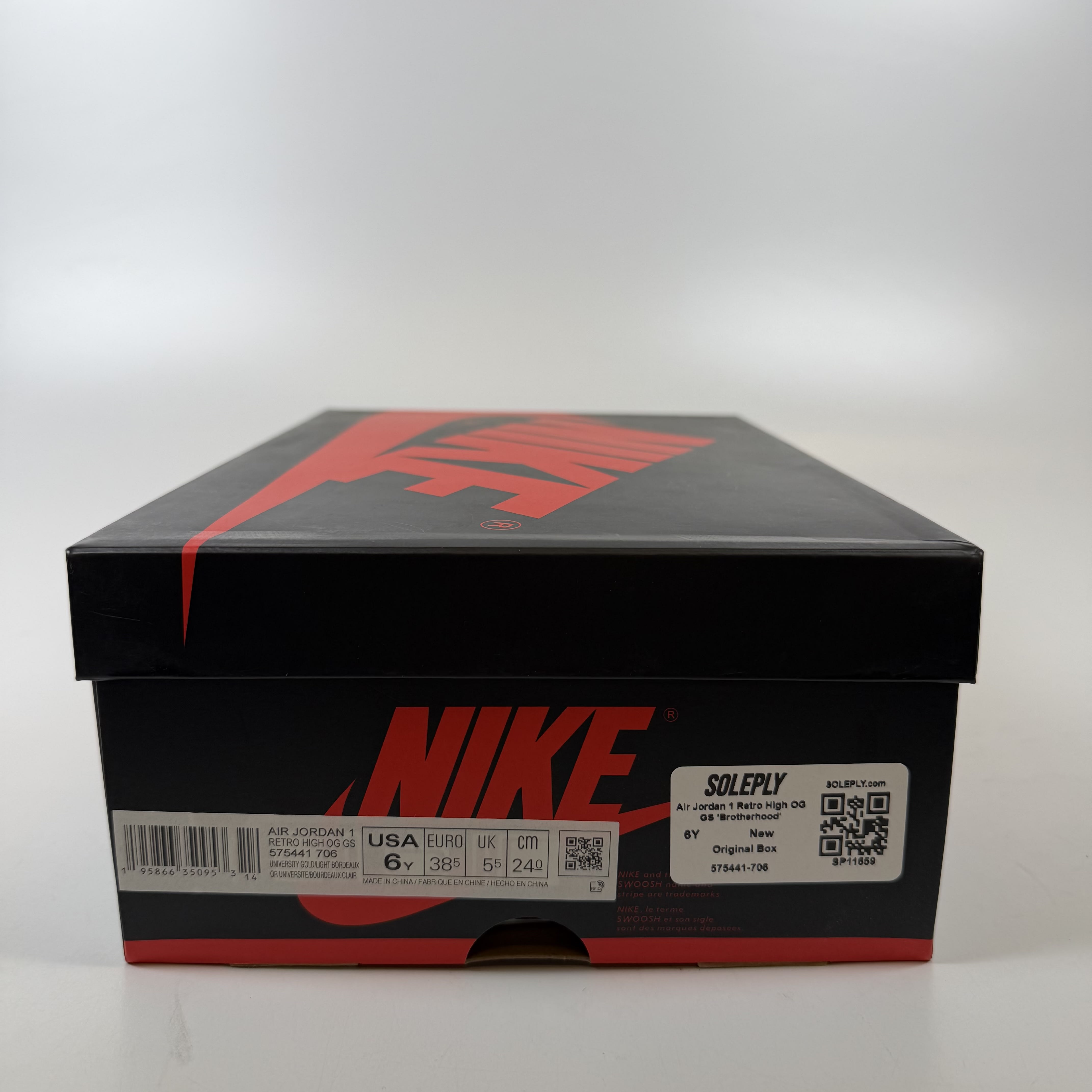 SP11659 Air Jordan 1 Retro High OG GS 'Brotherhood'