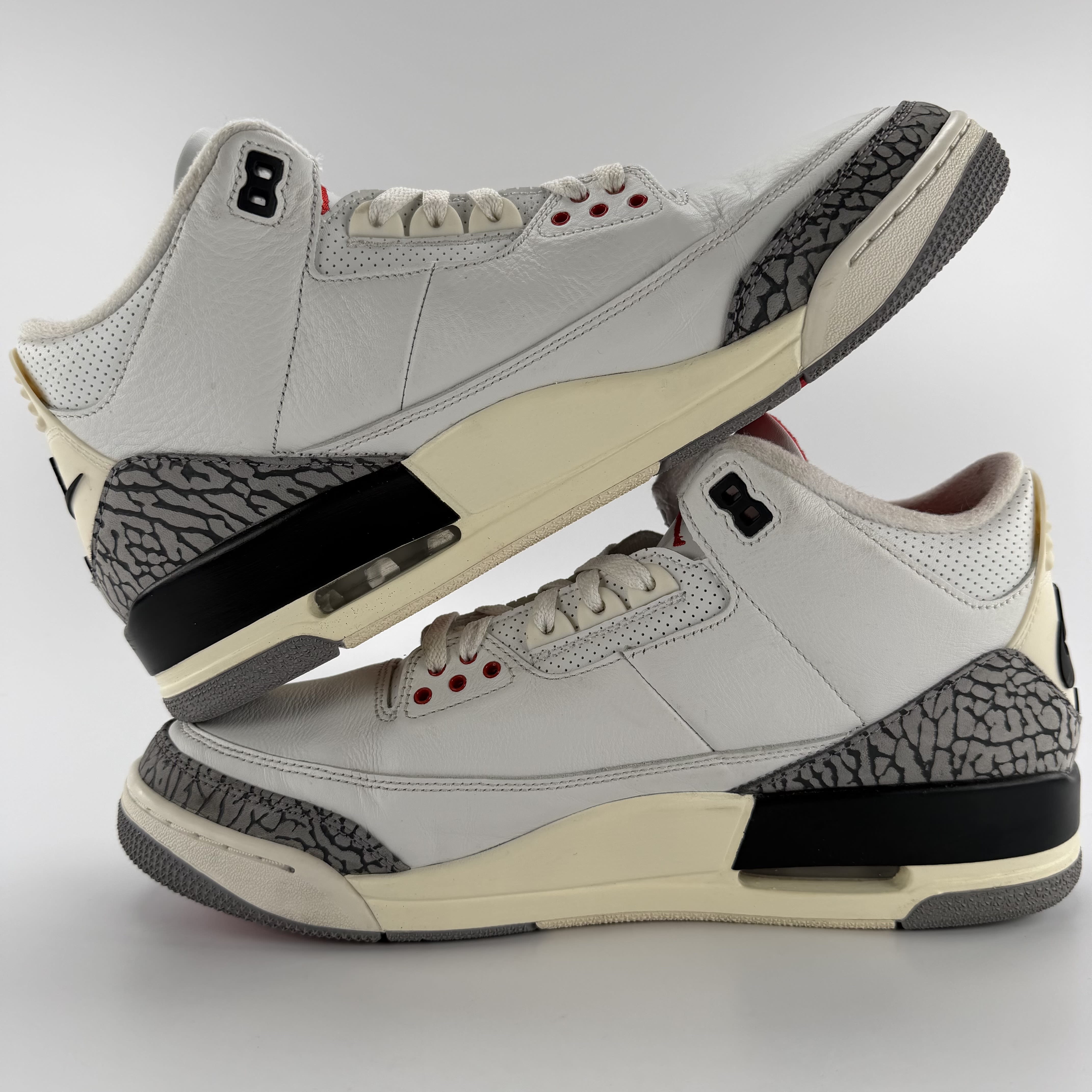 517240 Jordan 3 Retro White Cement Reimagined