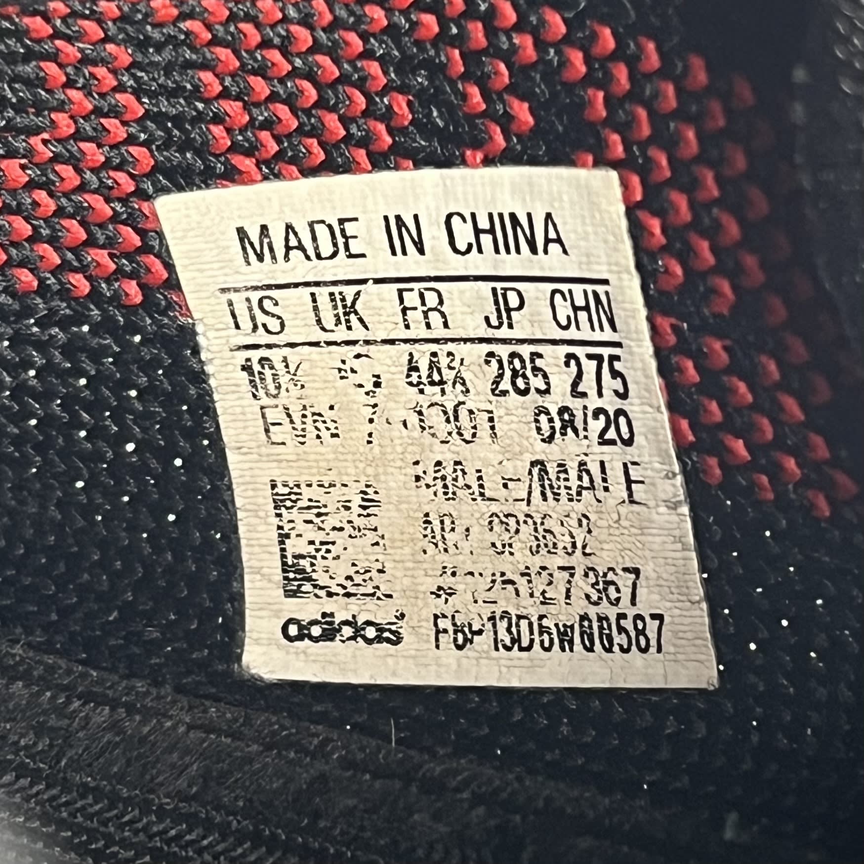 498196 adidas Yeezy Boost 350 V2 Black Red