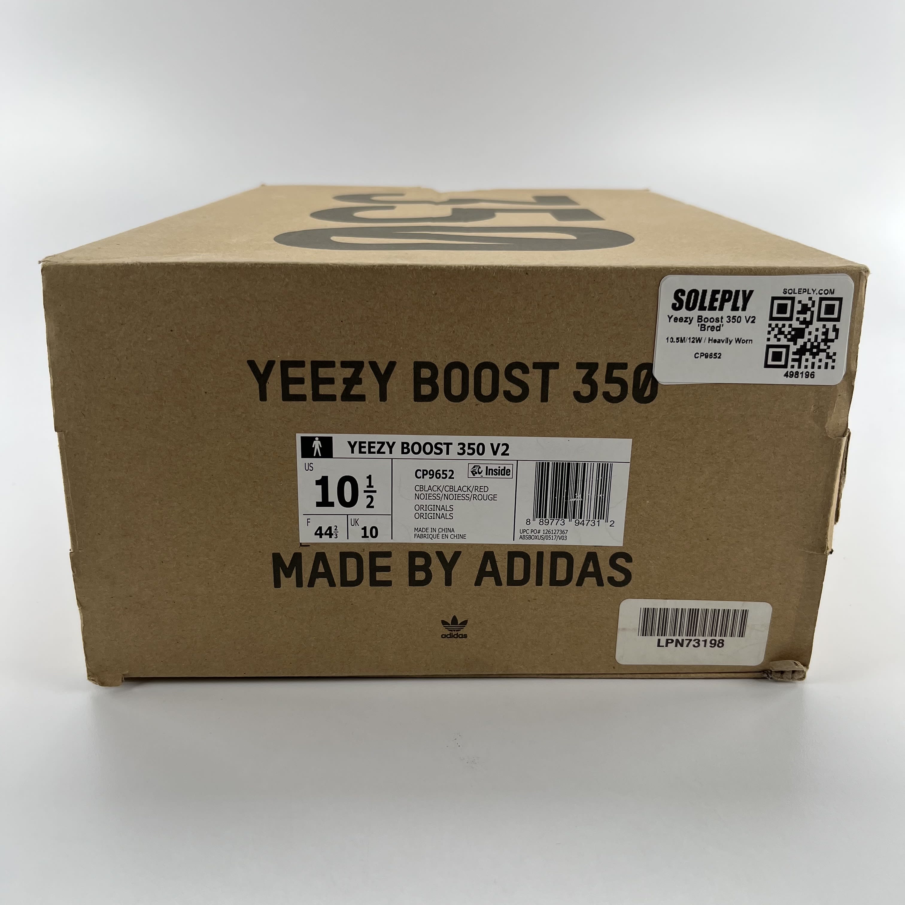 498196 adidas Yeezy Boost 350 V2 Black Red
