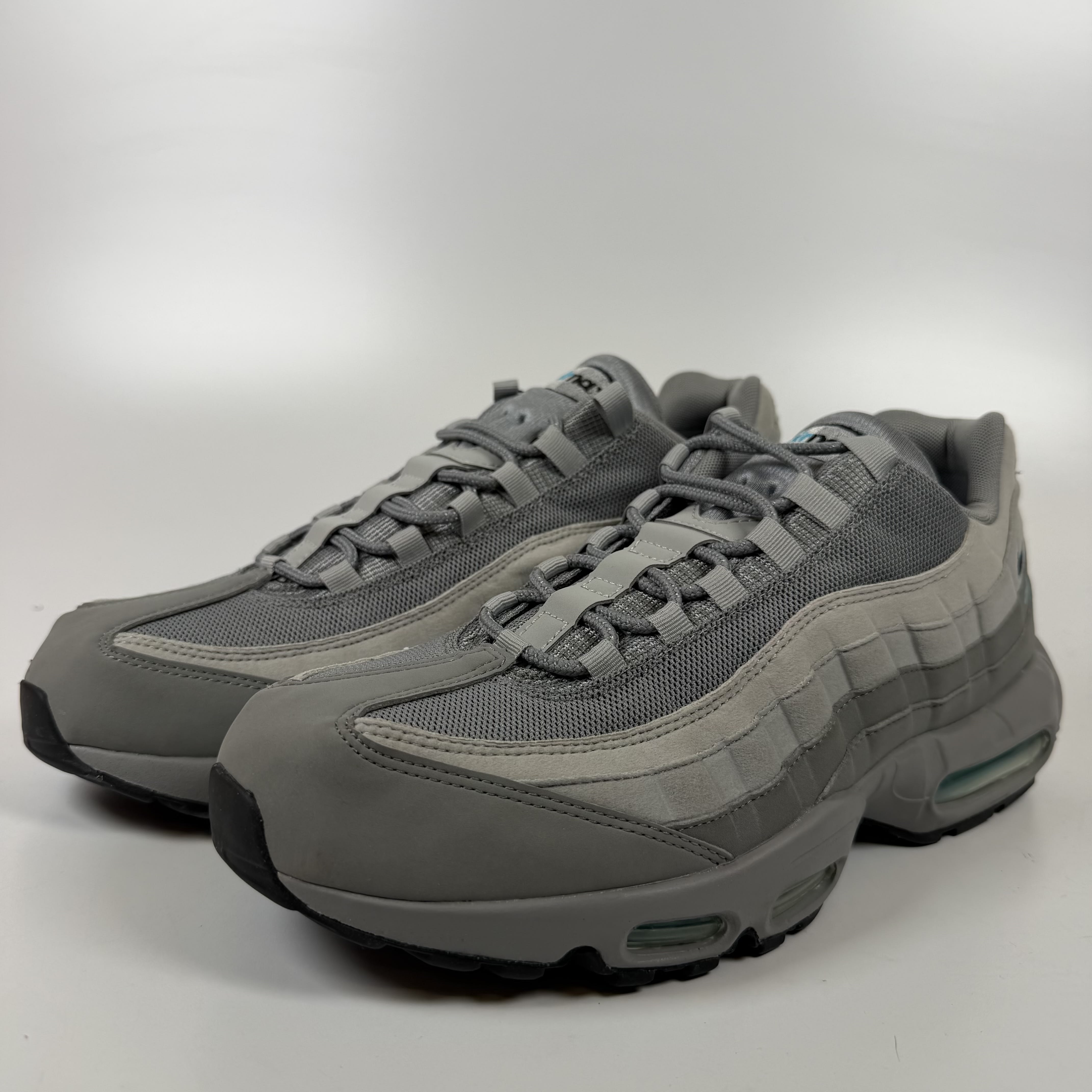 SP7812 Nike Air Max 95 Retro Logo Grey Aqua