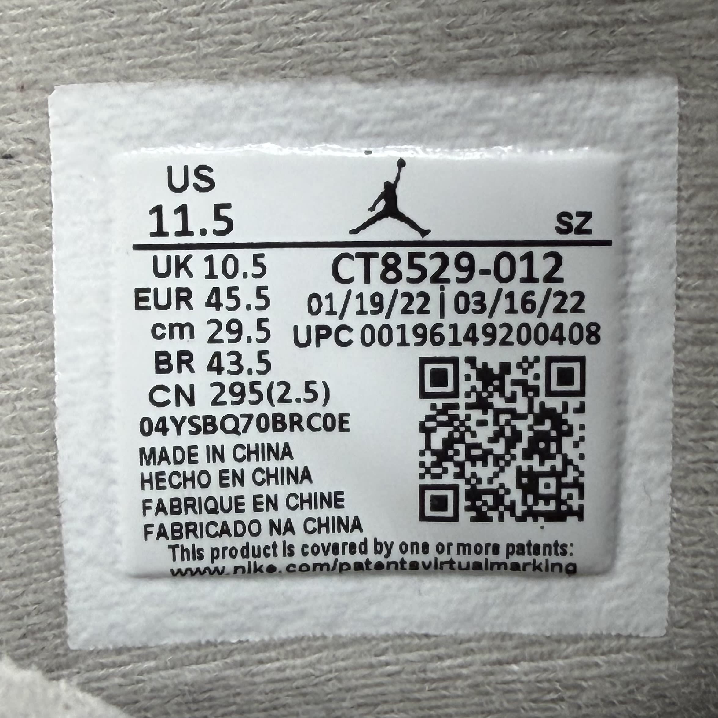 419727 Jordan 6 Retro Georgetown (2022)