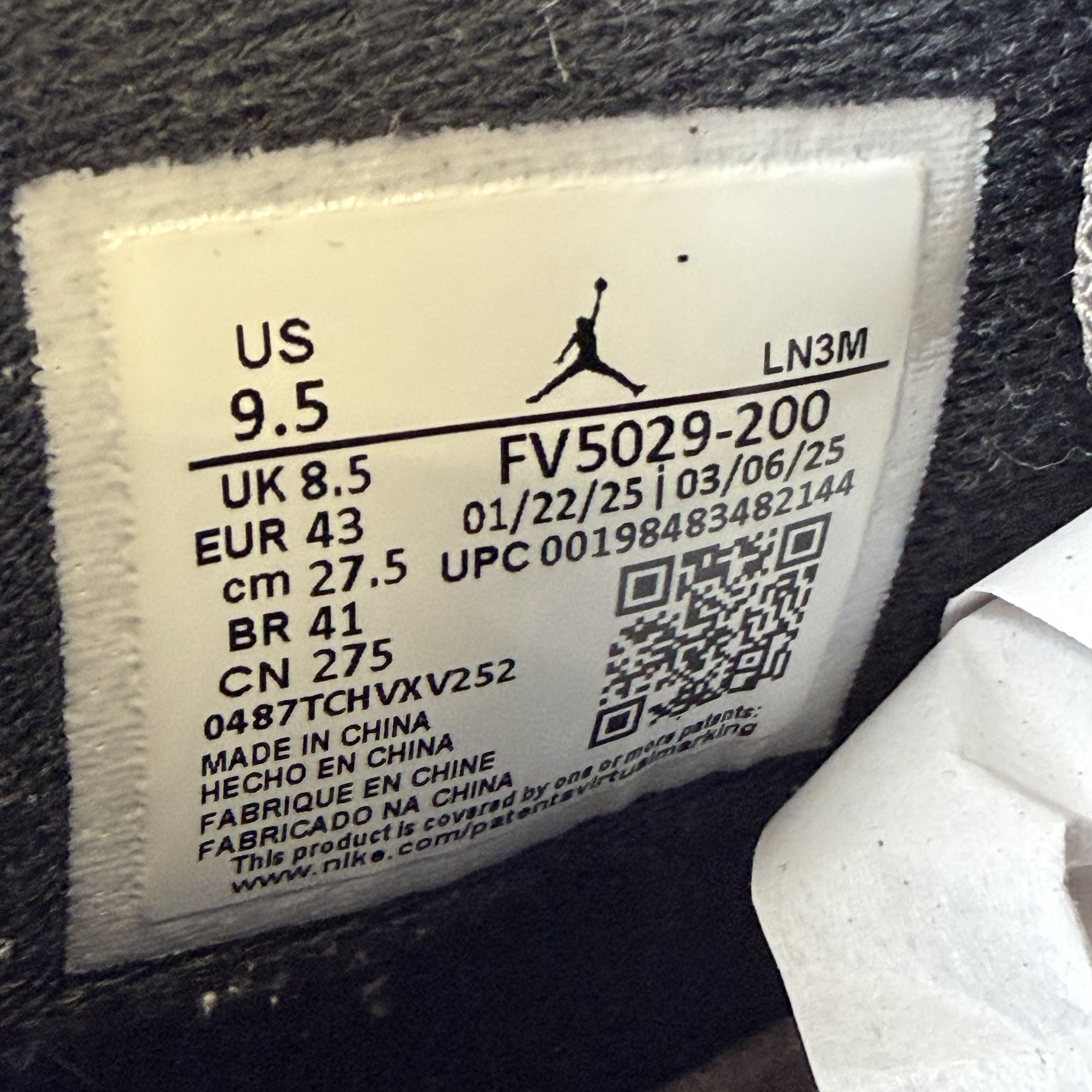 SP10205 Jordan 4 Retro Cave Stone