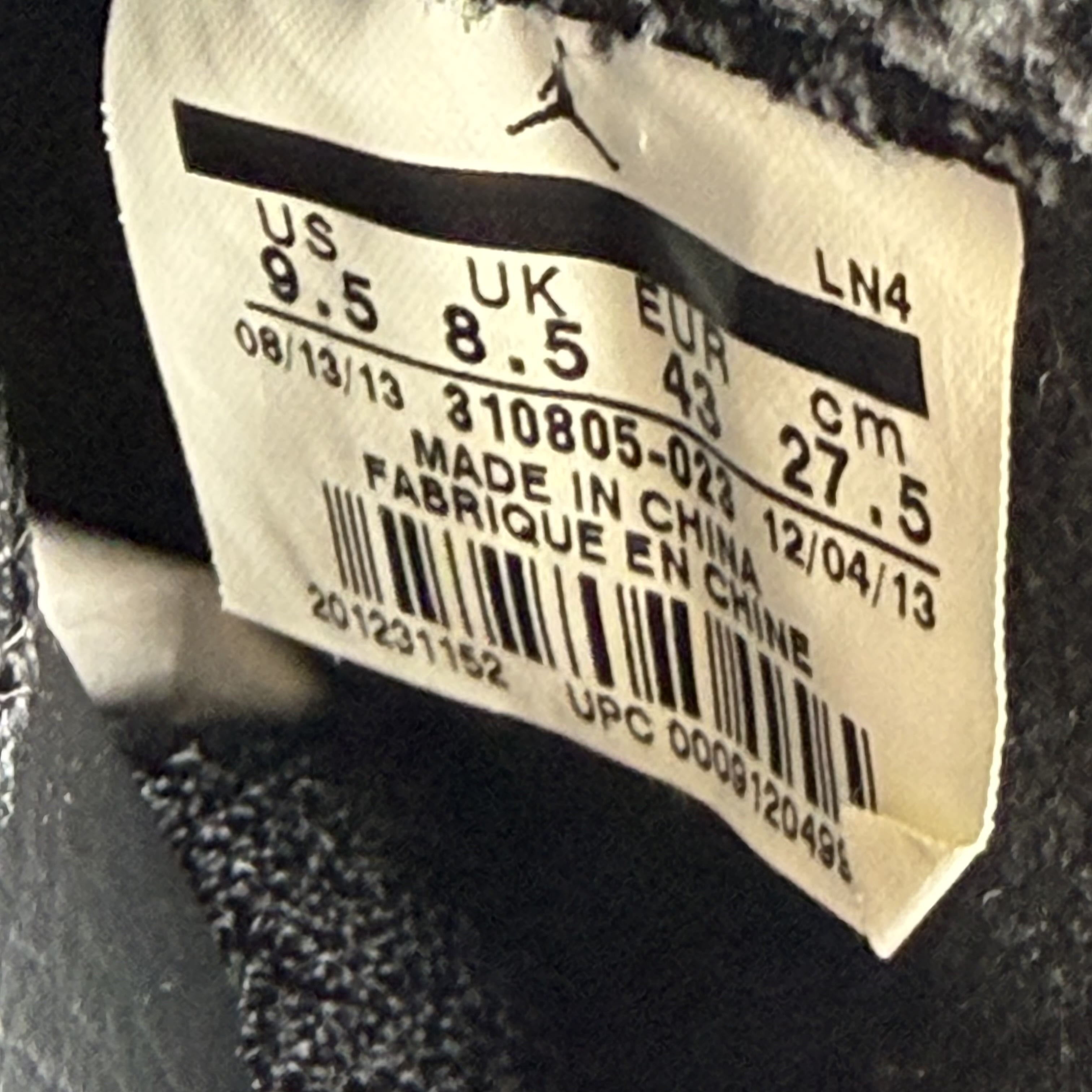 SP5164 Jordan 10 Retro Cool Grey