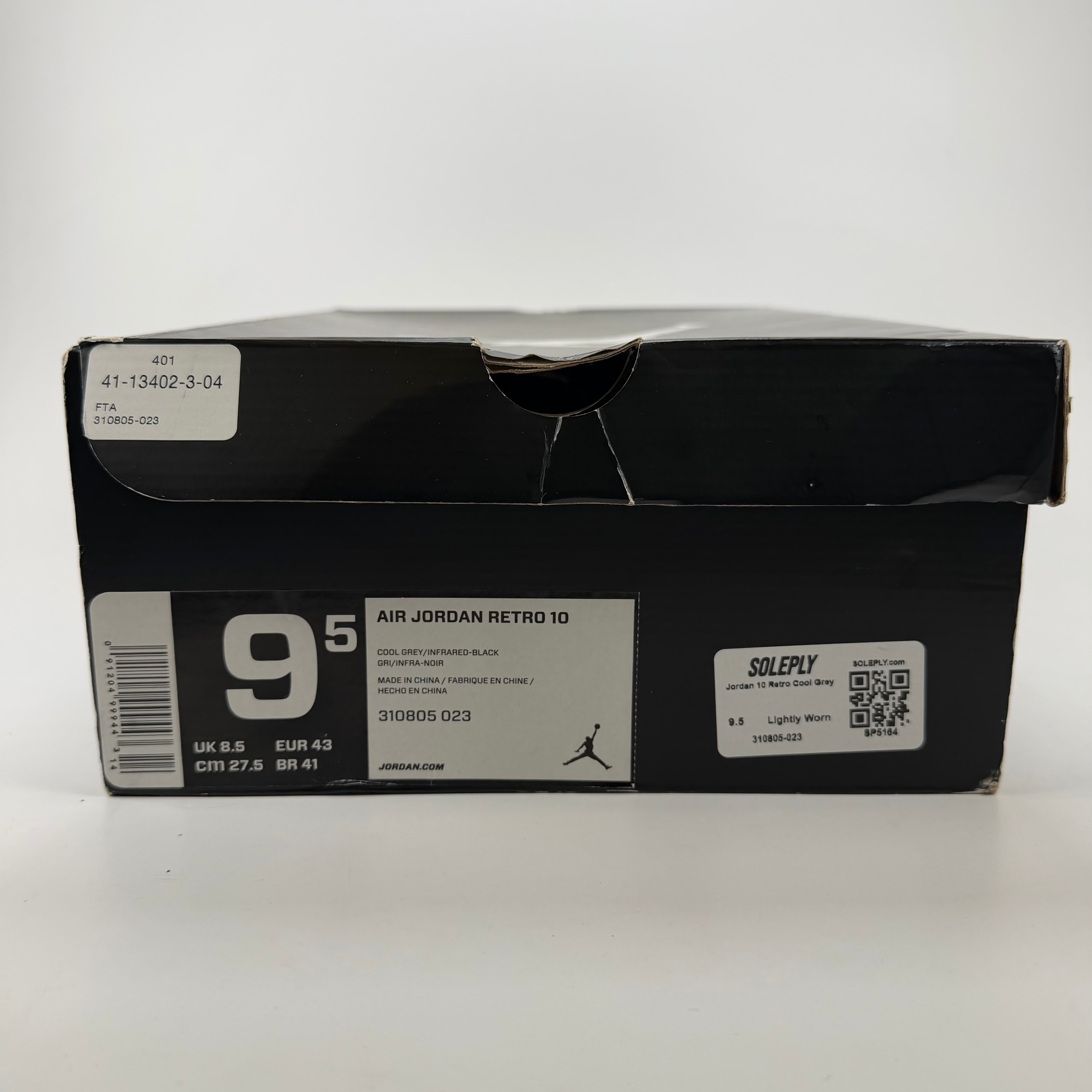 SP5164 Jordan 10 Retro Cool Grey