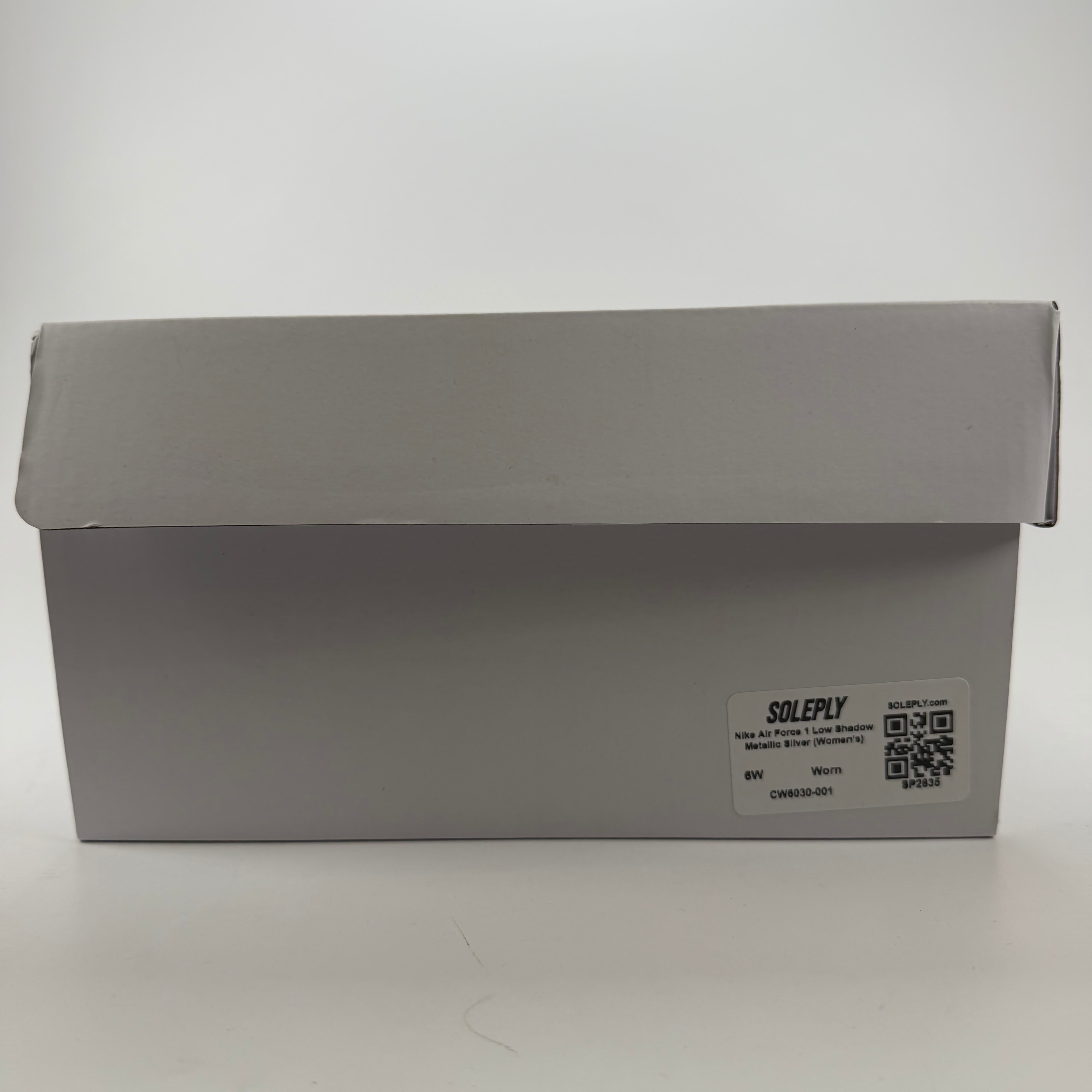 SP2835 Nike Air Force 1 Low Shadow Metallic Silver (Women's)