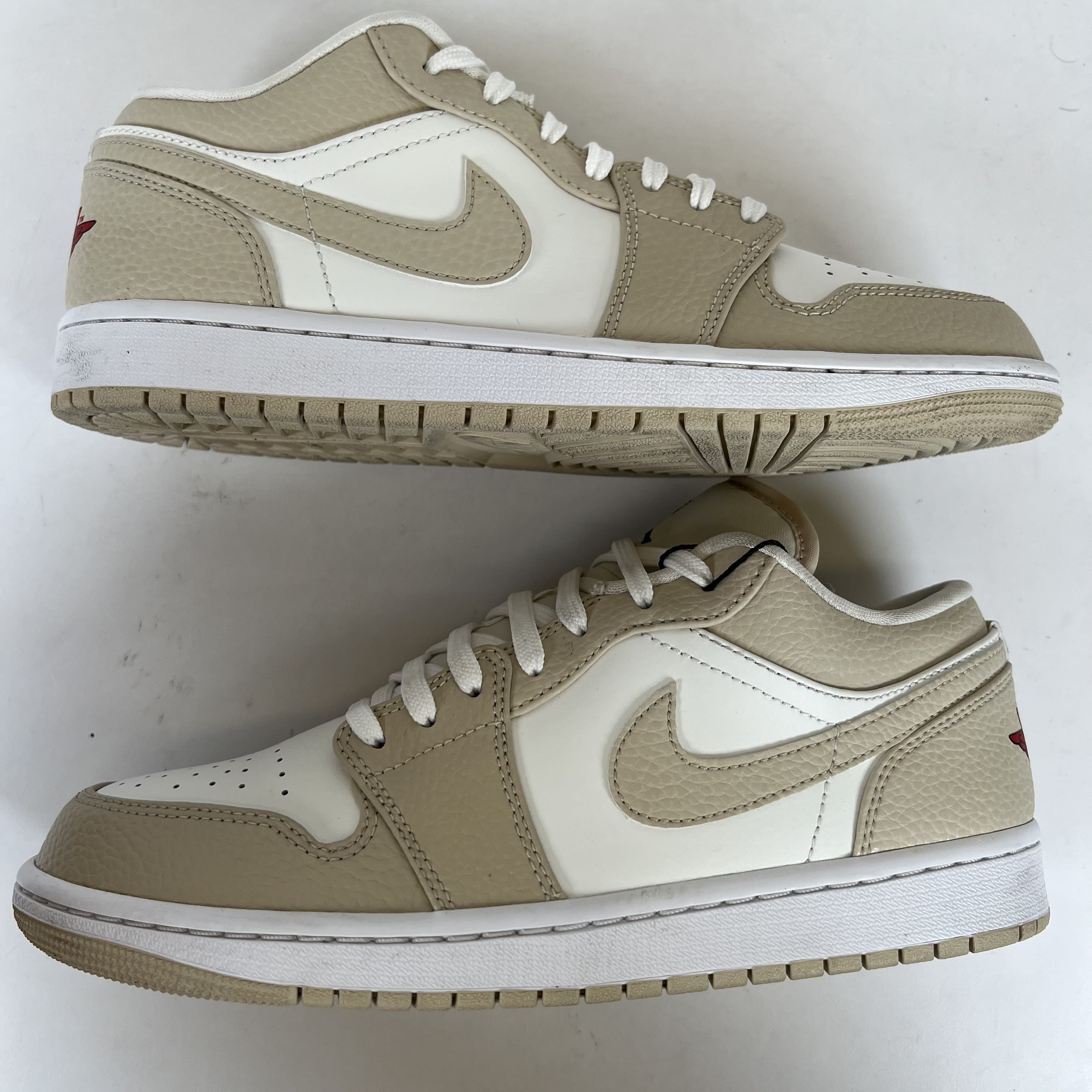 SP5740 Jordan 1 Low SE Sail Rattan University Red