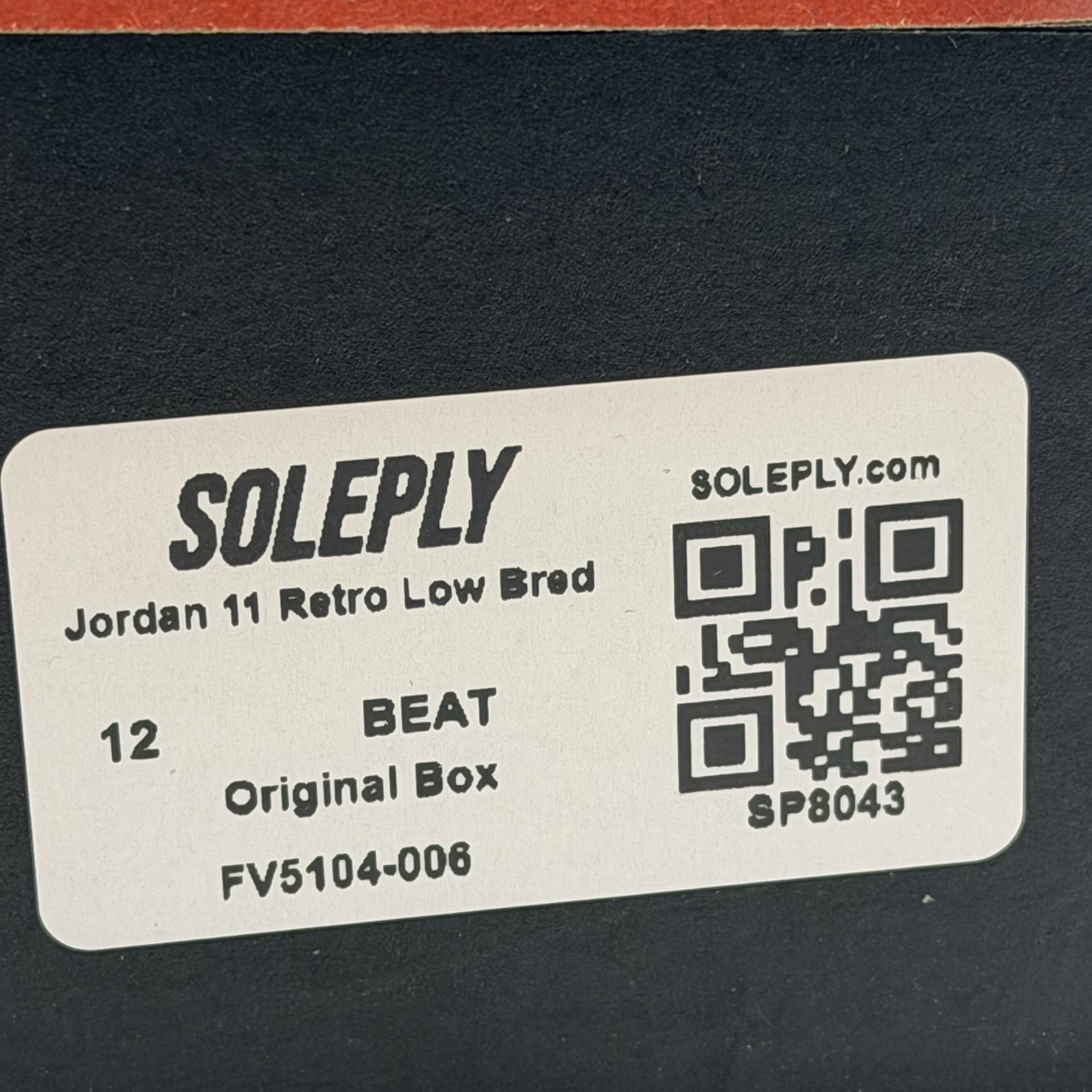 SP8043 Jordan 11 Retro Low Bred