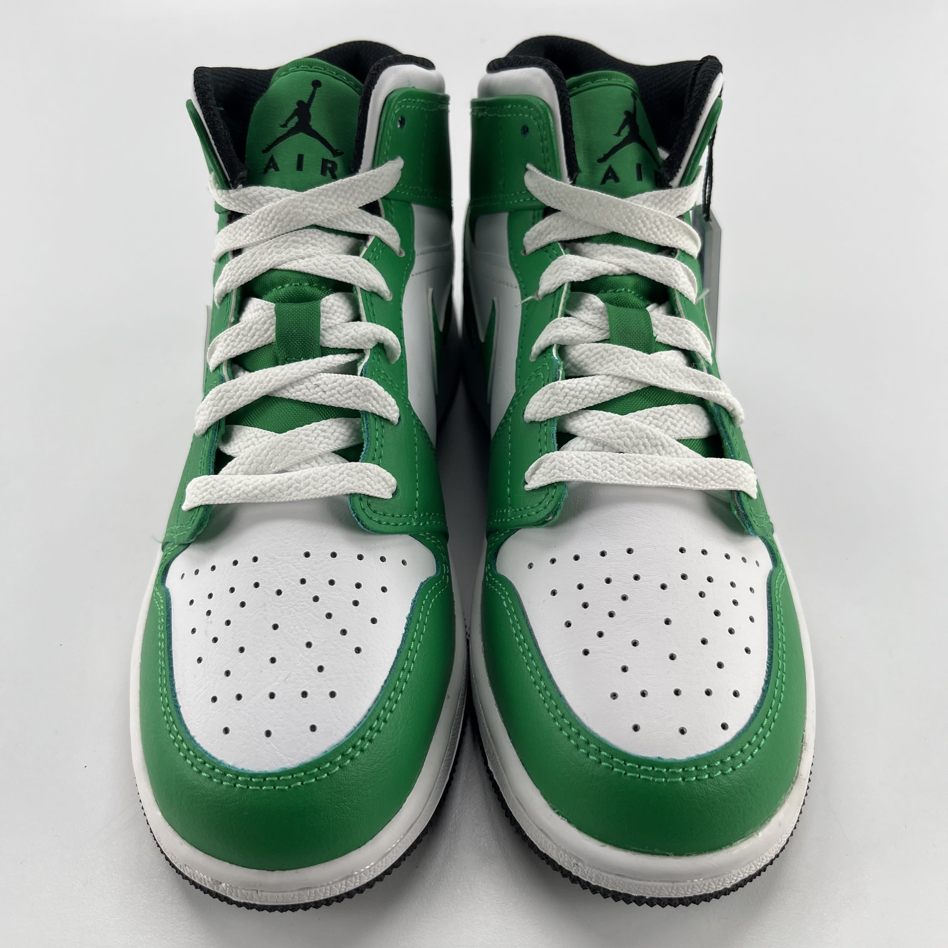330083 Air Jordan 1 Mid GS 'Lucky Green'