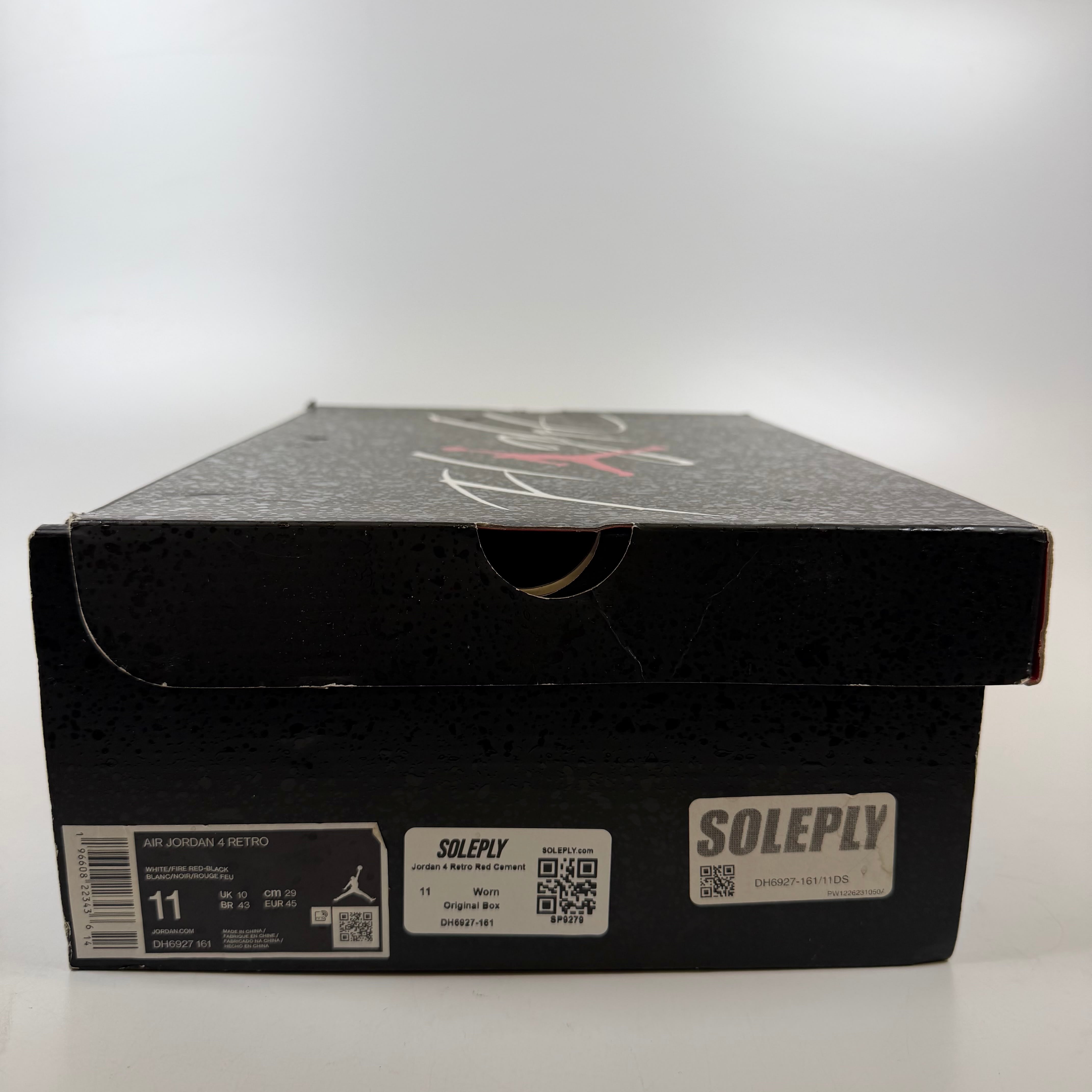 SP9279 Jordan 4 Retro Red Cement