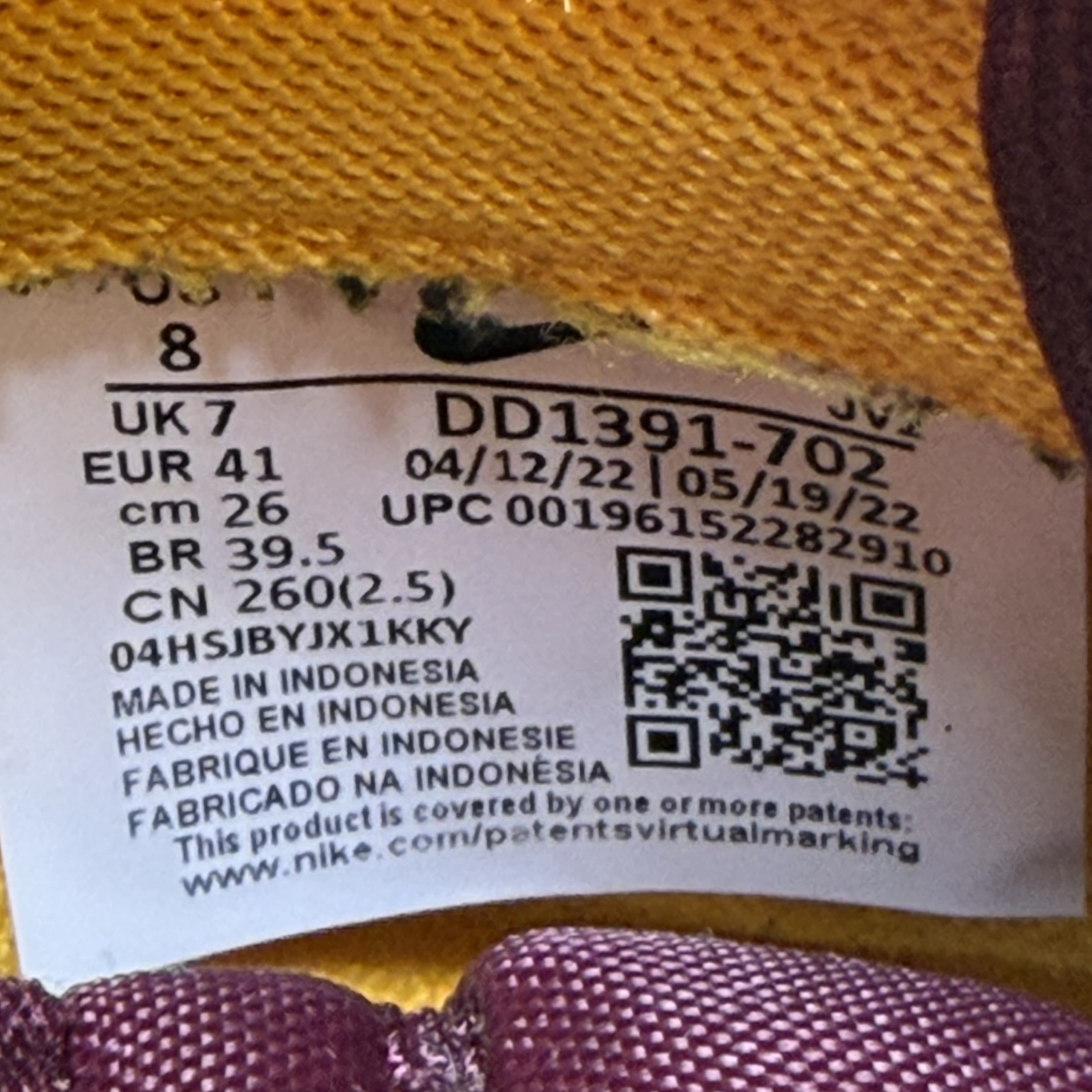 SP8928 Nike Dunk Low Arizona State