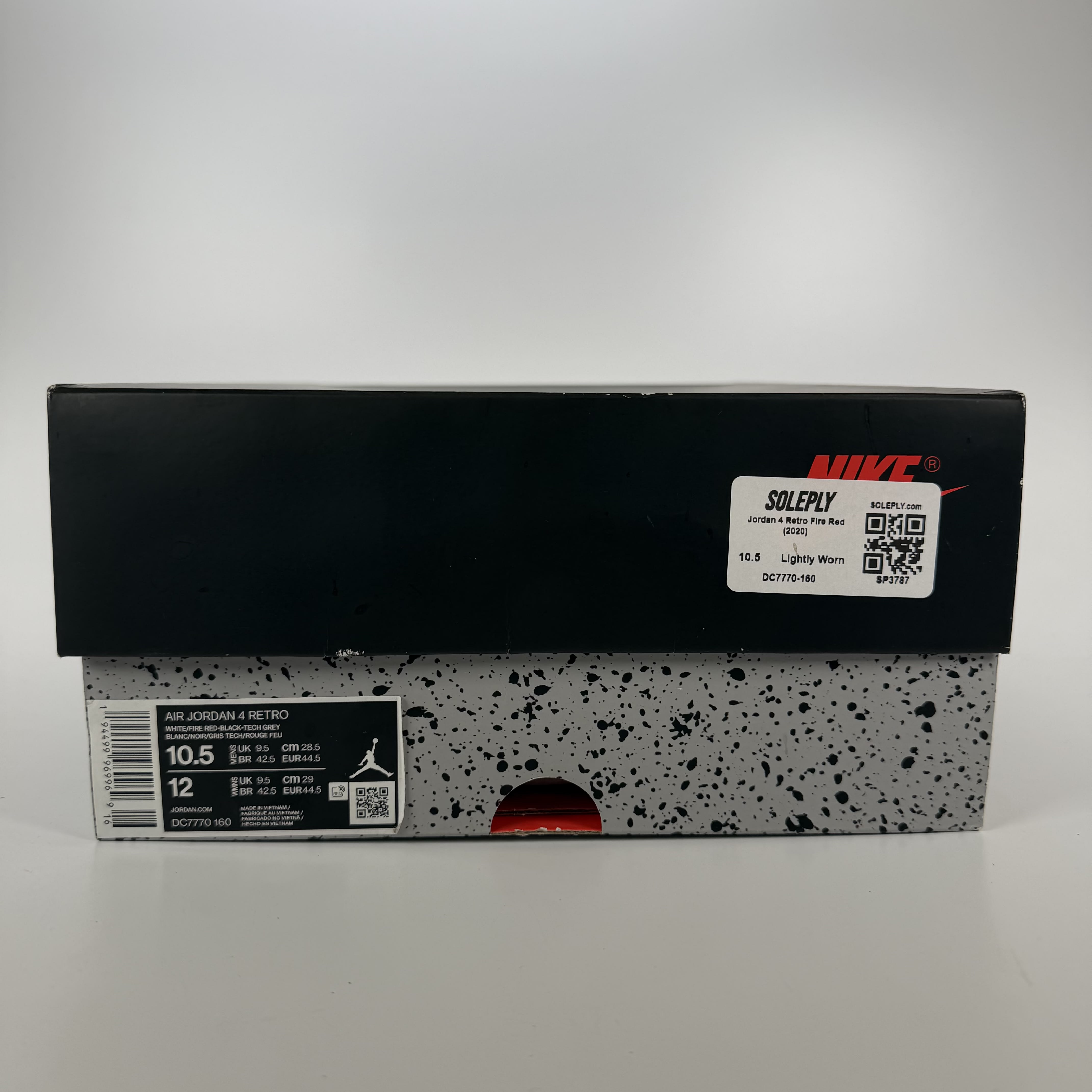 SP3787 Jordan 4 Retro Fire Red (2020)