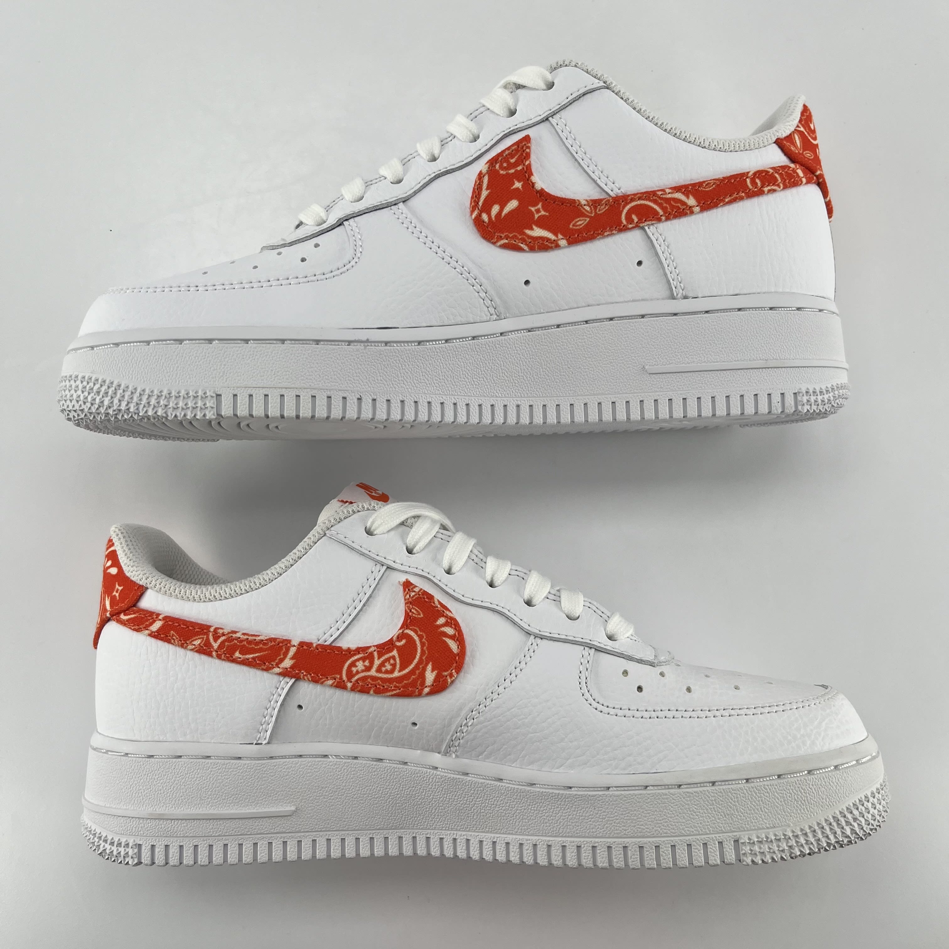 281758 Nike Air Force 1 Low Orange Paisley (Women's)