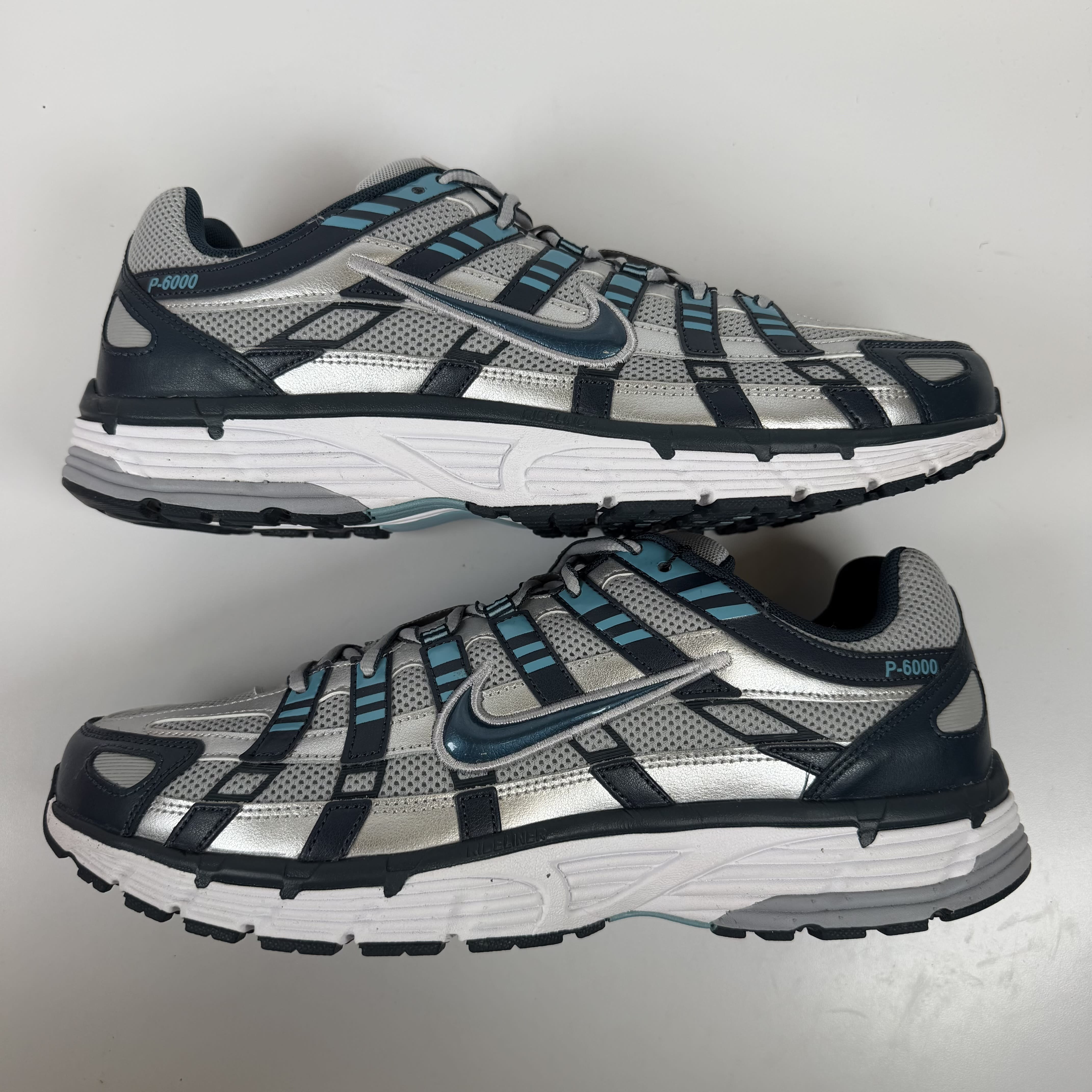 SP7986 Nike P-6000 Armory Navy Flat Silver